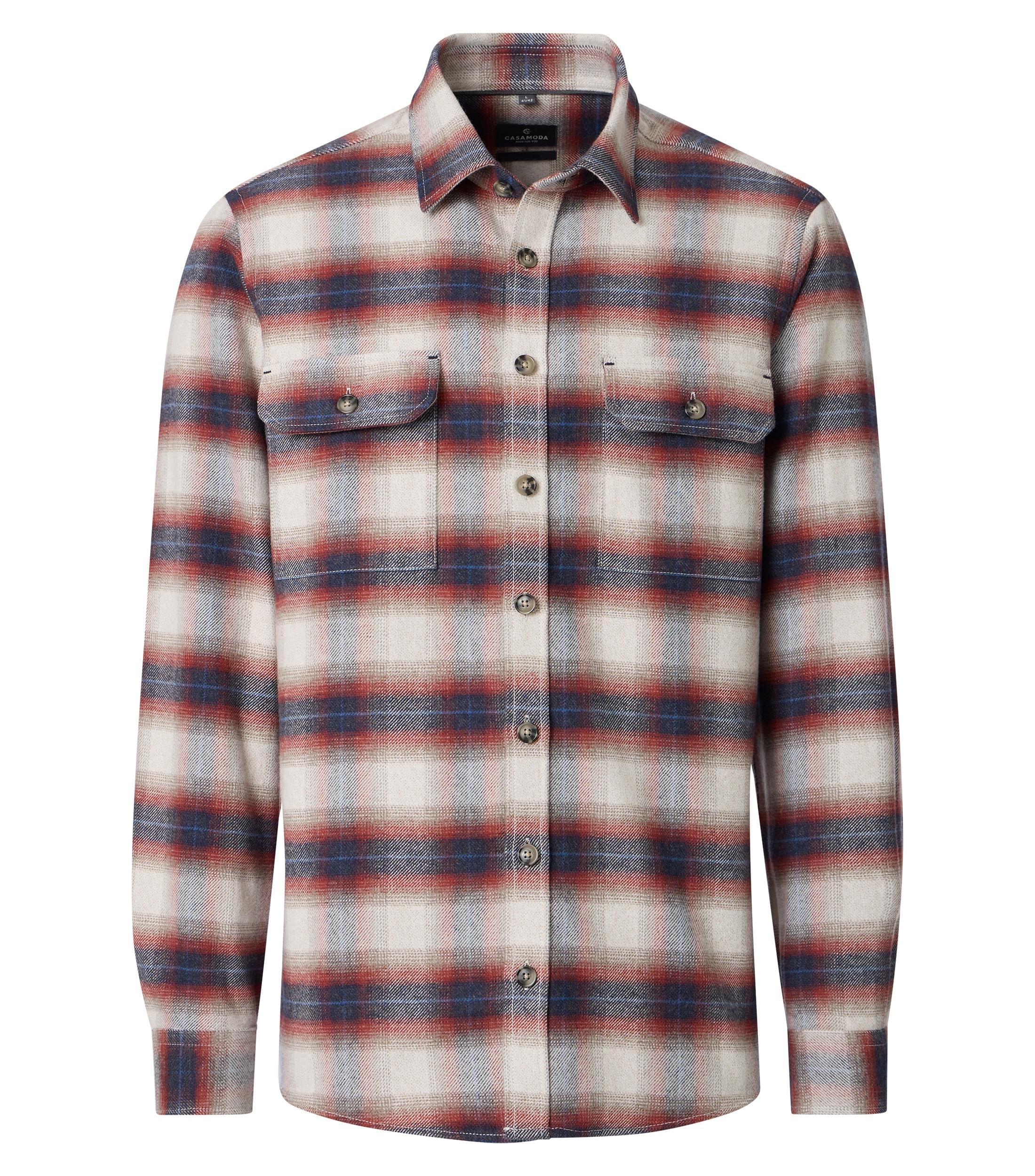 CASAMODA "CASAMODA Hemdjacke kariert"