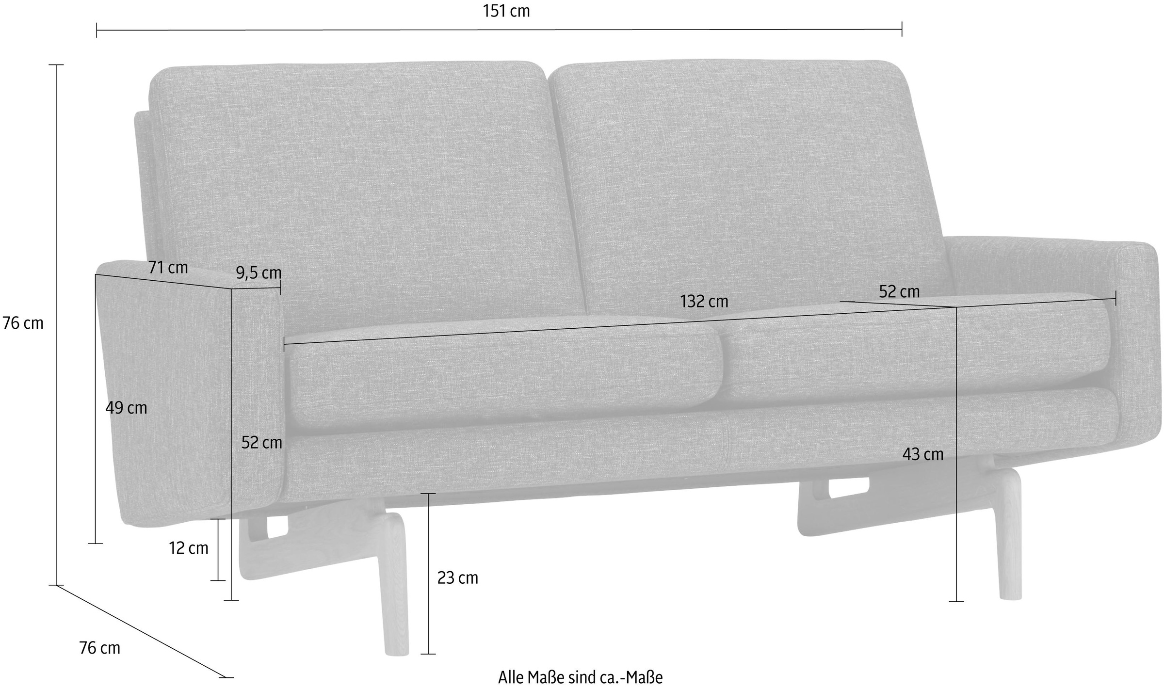 KRAGELUND 2-Sitzer »Egsmark«, K200