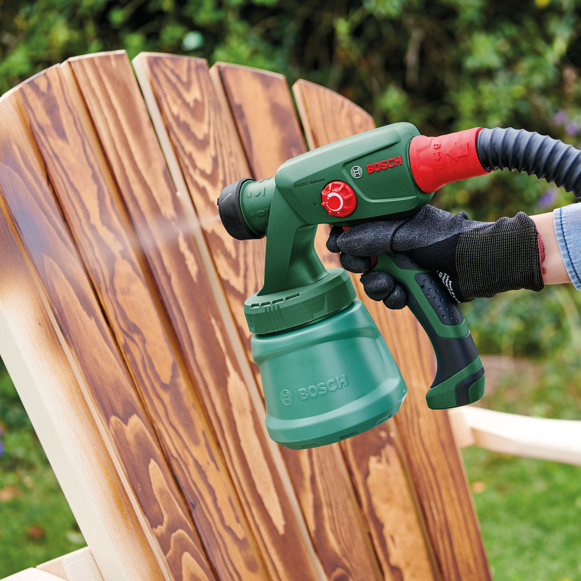 Bosch Home & Garden Farbsprühgerät »Easyspray 18V-100«, ohne Akku und Ladegerät