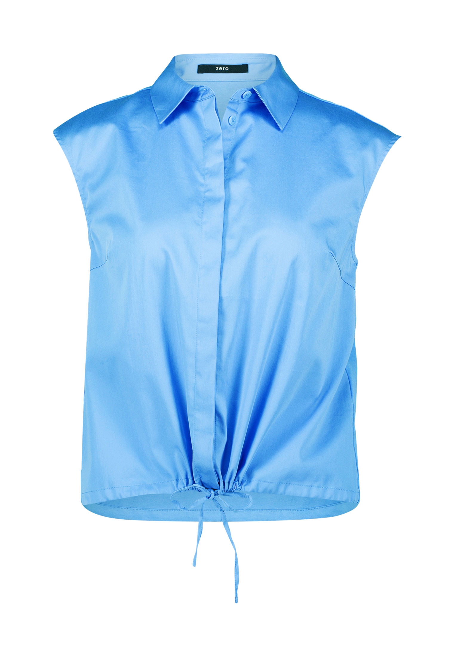 Zero Klassische Bluse »zero Bluse mit Bindeband«