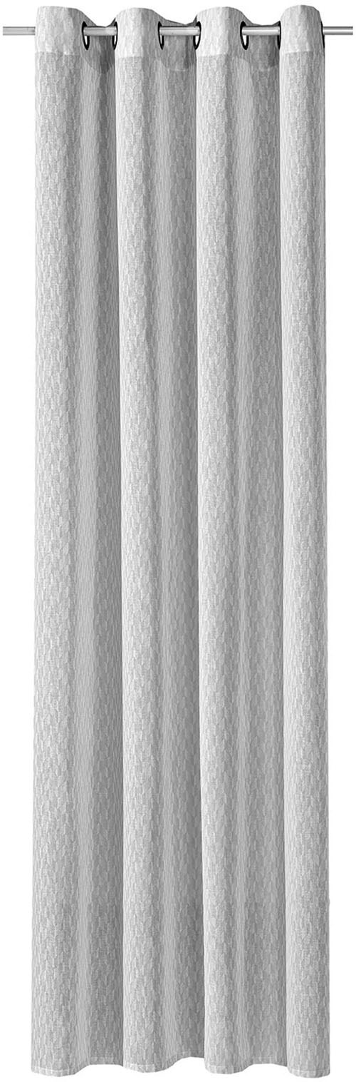 Gerster Gardine "Penny" Ösen 1 Stk. tlg. Ösenschal "Penny" bedruckt günstig online kaufen