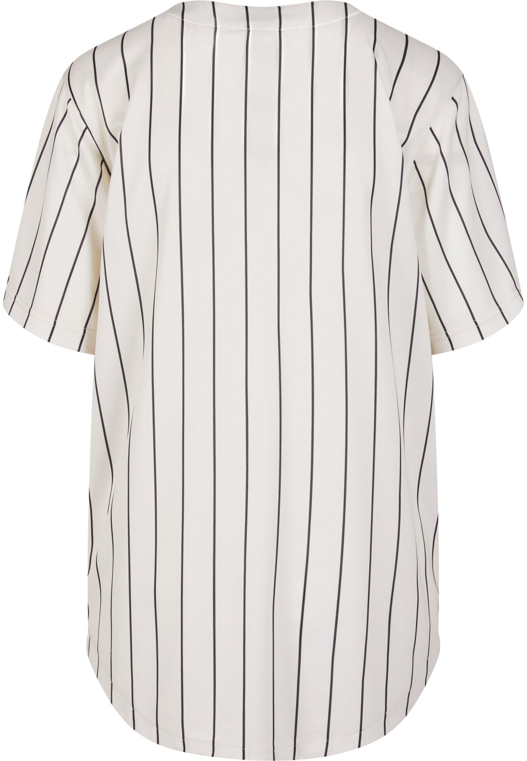 Karl Kani Langarmhemd "Karl Kani KW251-028-1 Varsity Heart Pinstripe Baseba günstig online kaufen