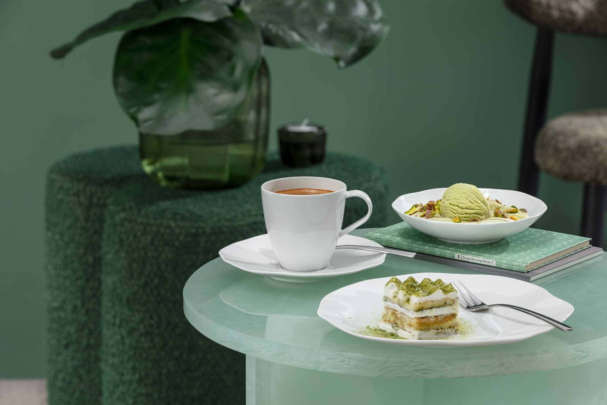Villeroy & Boch Geschirr-Set »Kombiservice Pura 30er Set weiß« Spülmaschinenfest, Mikrowellensicher