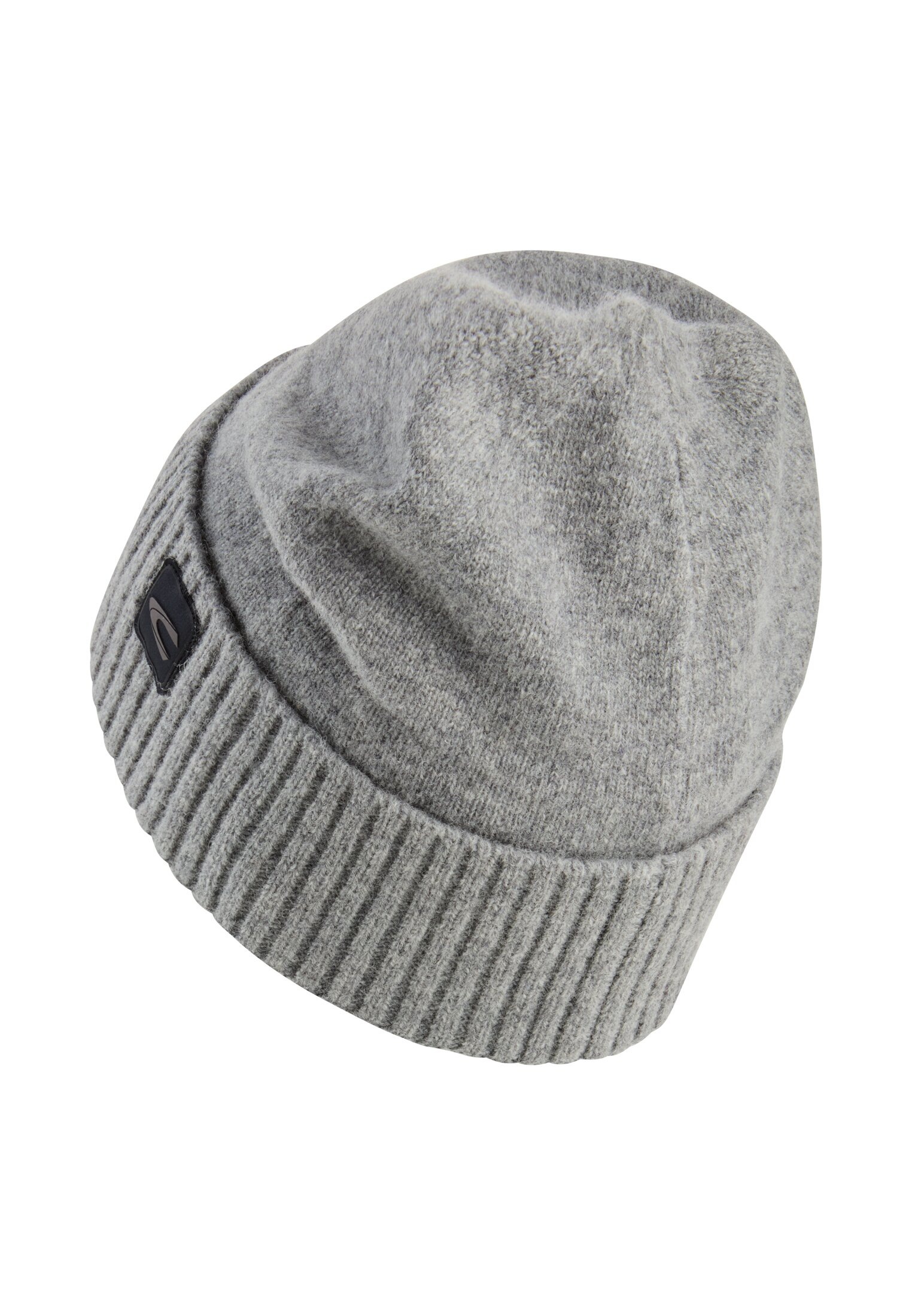 camel active Beanie, mit breitem Strick-Bund und Logo-Badge günstig online kaufen