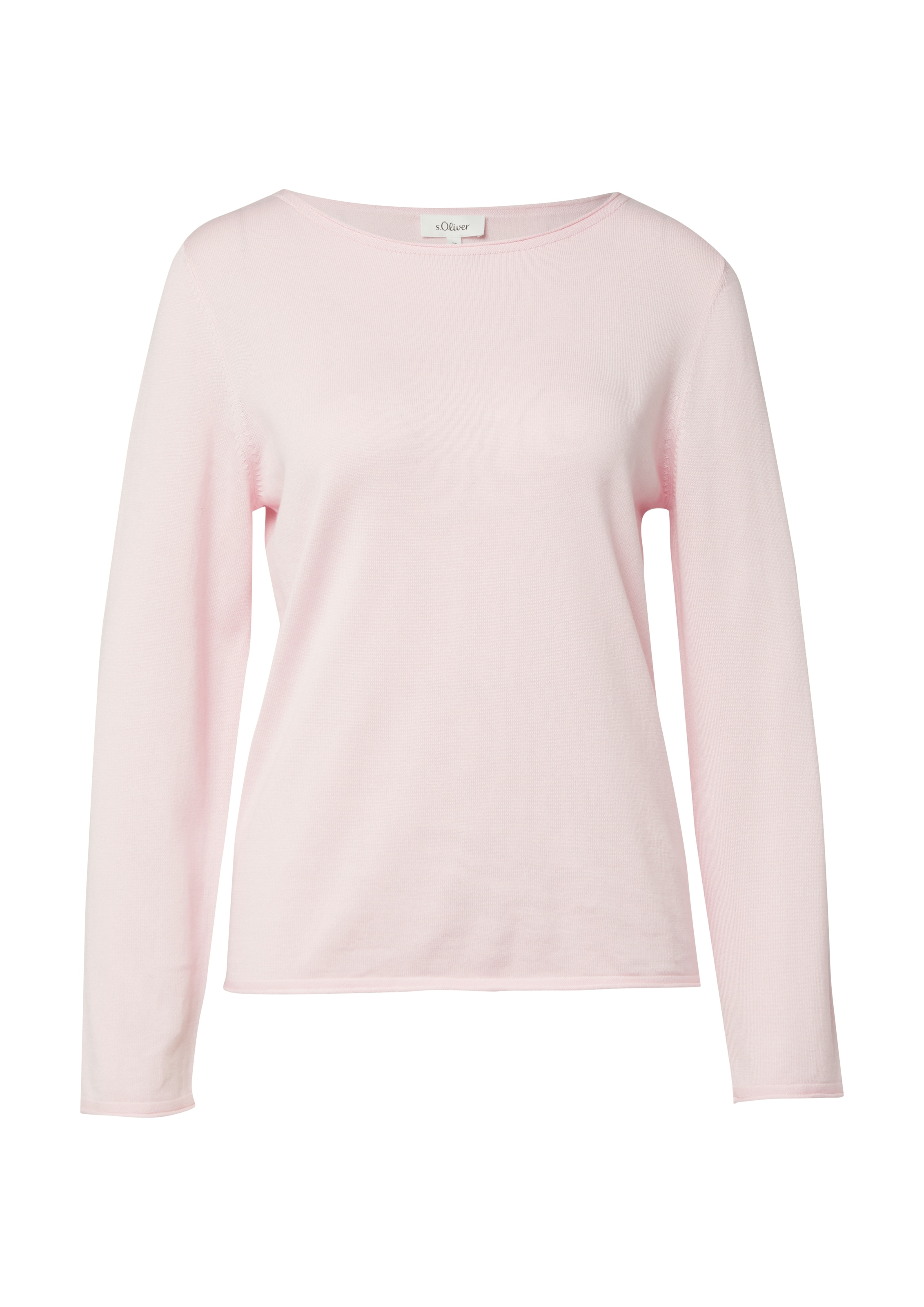 s.Oliver Strickpullover mit U-Boot-Ausschnitt