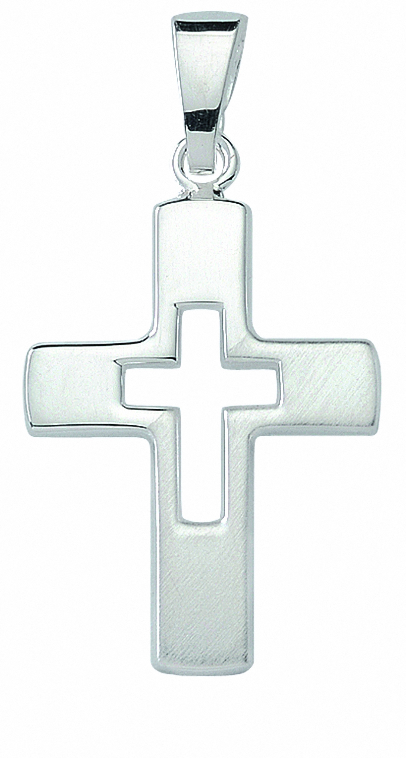 »925 Kette Kreuz Silber Halskette Set | - Adelia´s mit Anhänger«, Schmuckset BAUR mit Anhänger