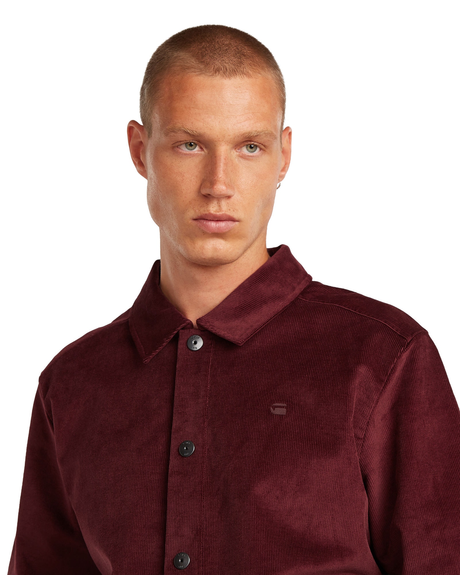 G-STAR Langarmshirt »Cord Coach Sweatjacke«
