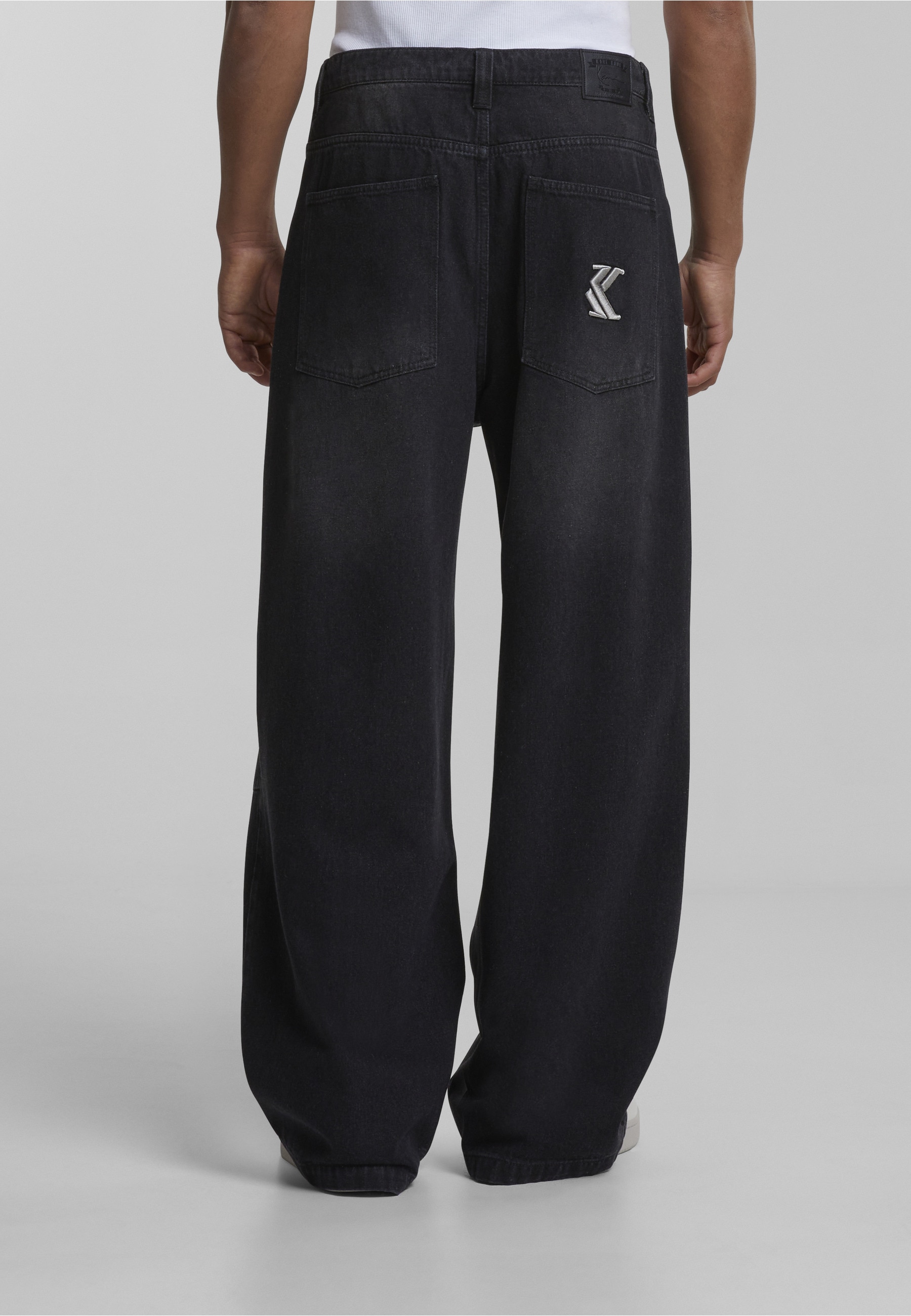 Karl Kani Bequeme Jeans »Karl Kani Karl Kani OG Washed Denim Baggy Pants«
