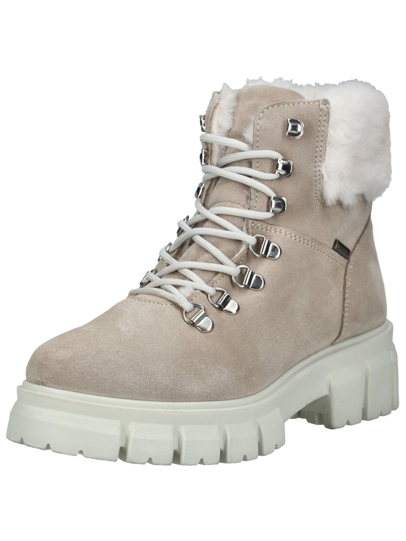 Imac Schnürstiefelette "Imac Stiefelette Veloursleder" günstig online kaufen