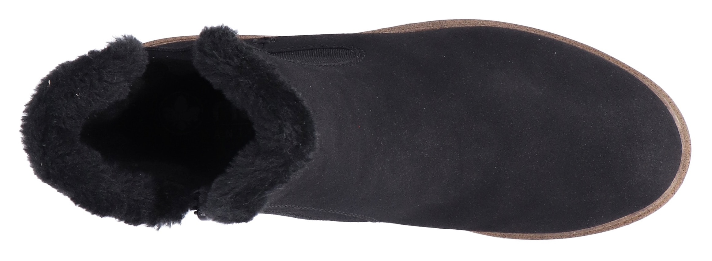 Rieker Winterboots, Chelseaboots, Winterstiefelette, Blockabsatz, mit Innenreißverschluss