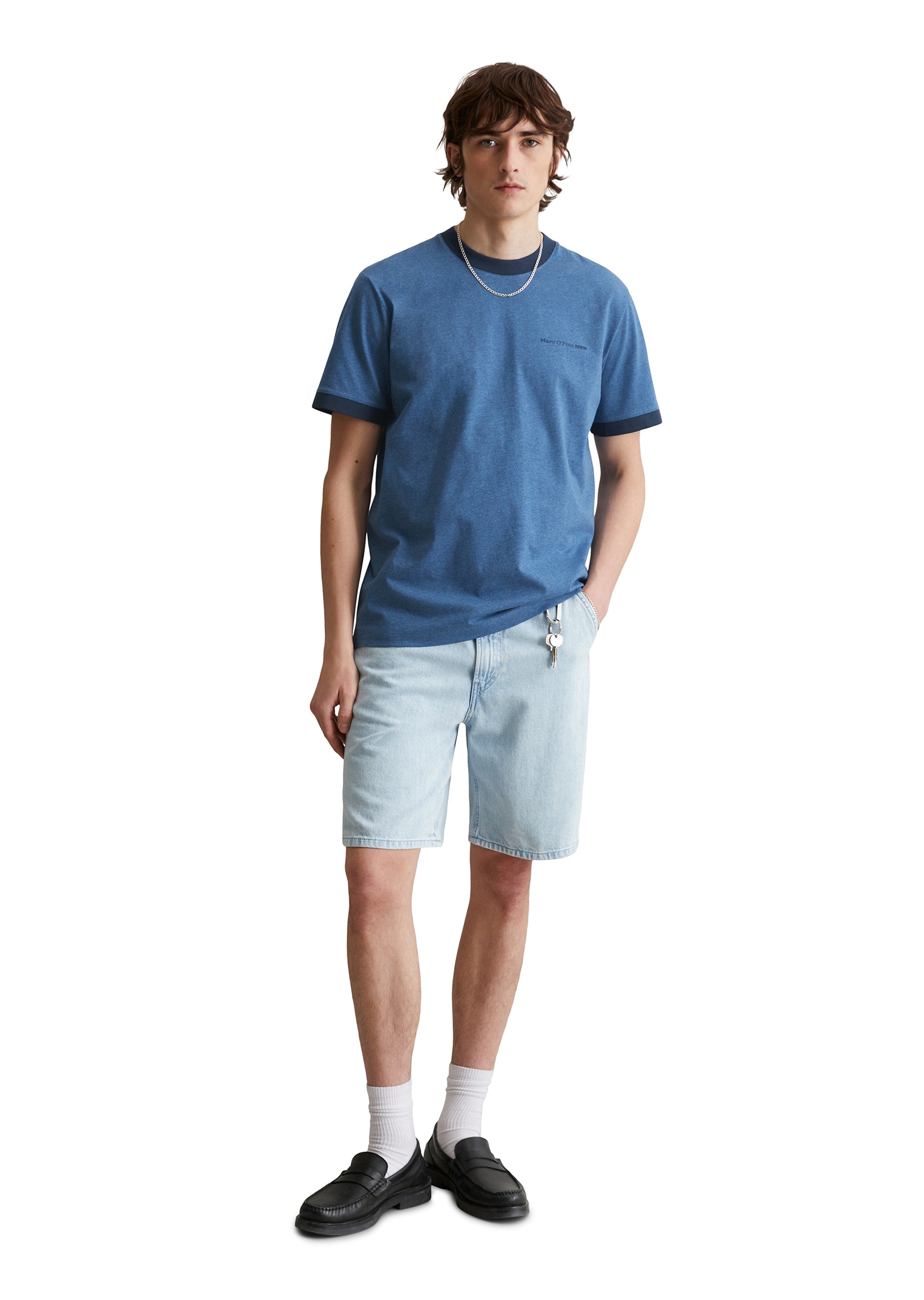 Marc O'Polo DENIM T-Shirt »aus reiner Bio-Baumwolle«