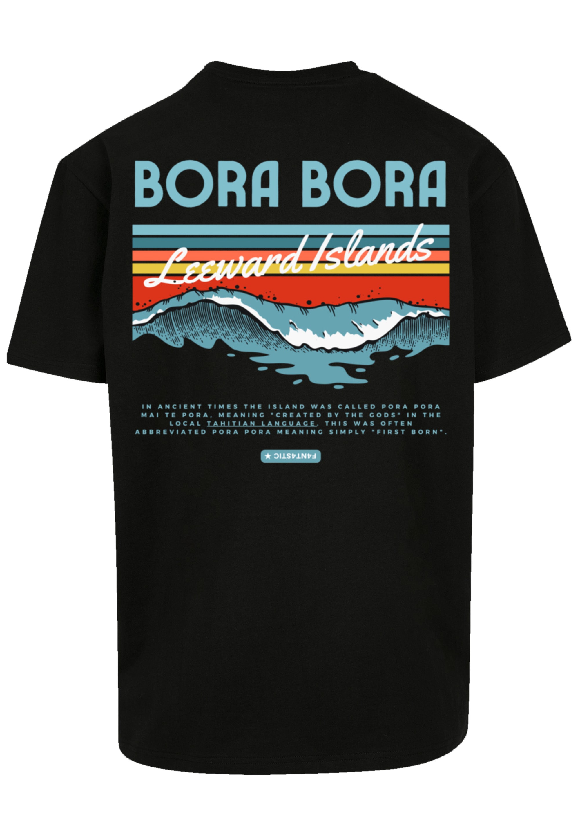 F4NT4STIC T-Shirt »Bora Bora Leewards Island«, Print