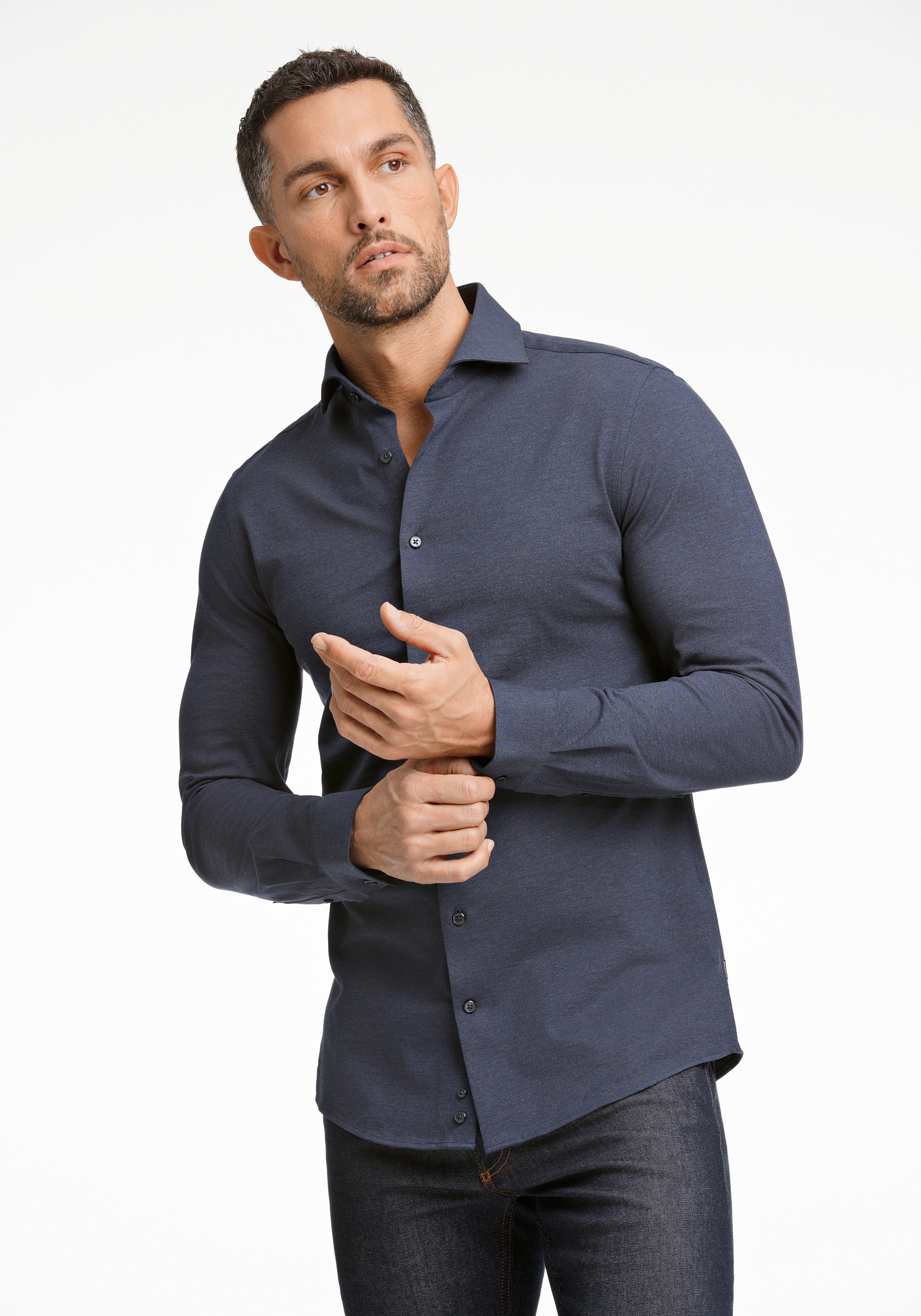 LINDBERGH Businesshemd "Lindbergh Business-Casual-Hemd" günstig online kaufen
