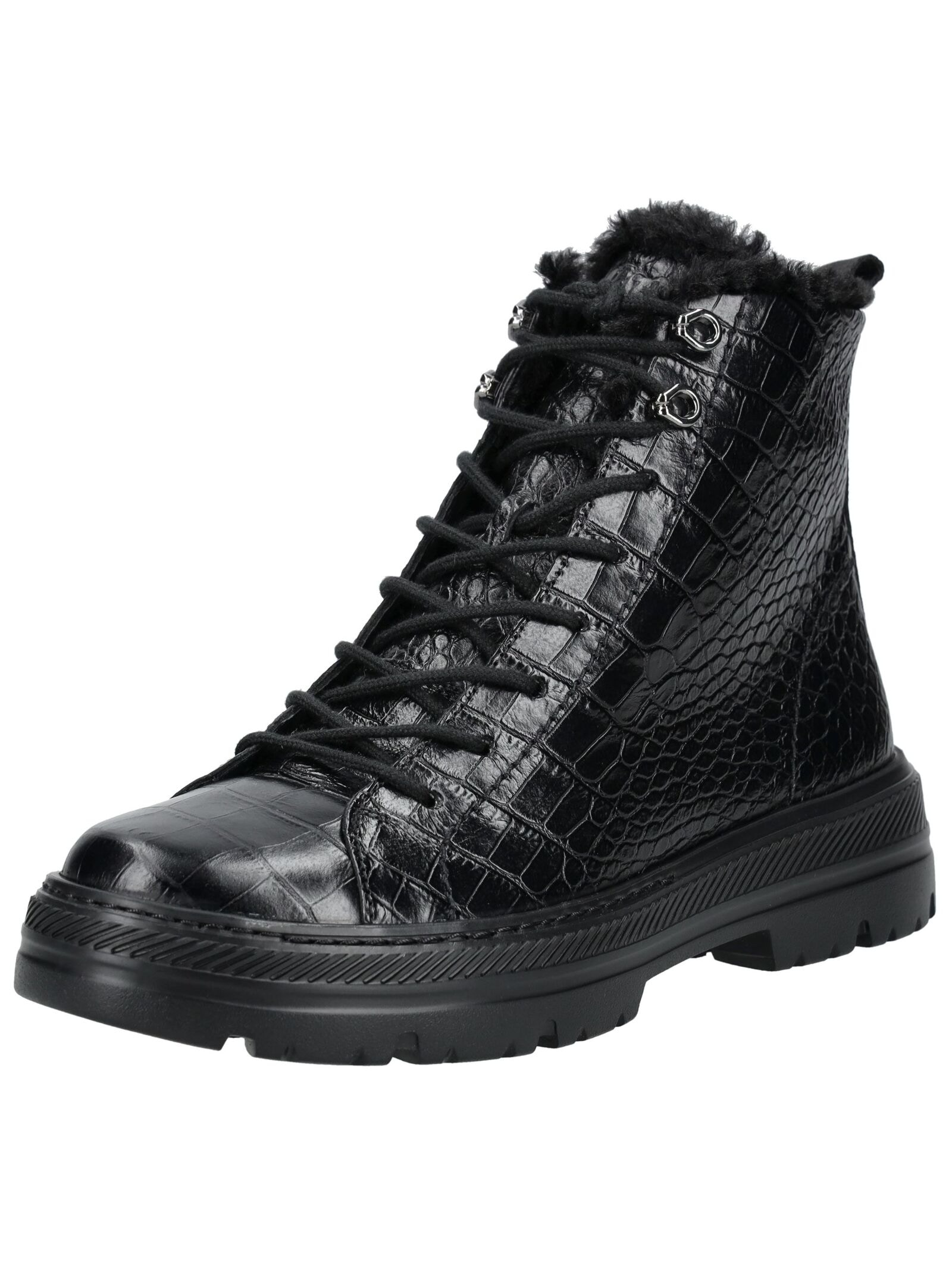 Paul Green Schnürstiefelette "Paul Green Stiefelette Glattleder" günstig online kaufen