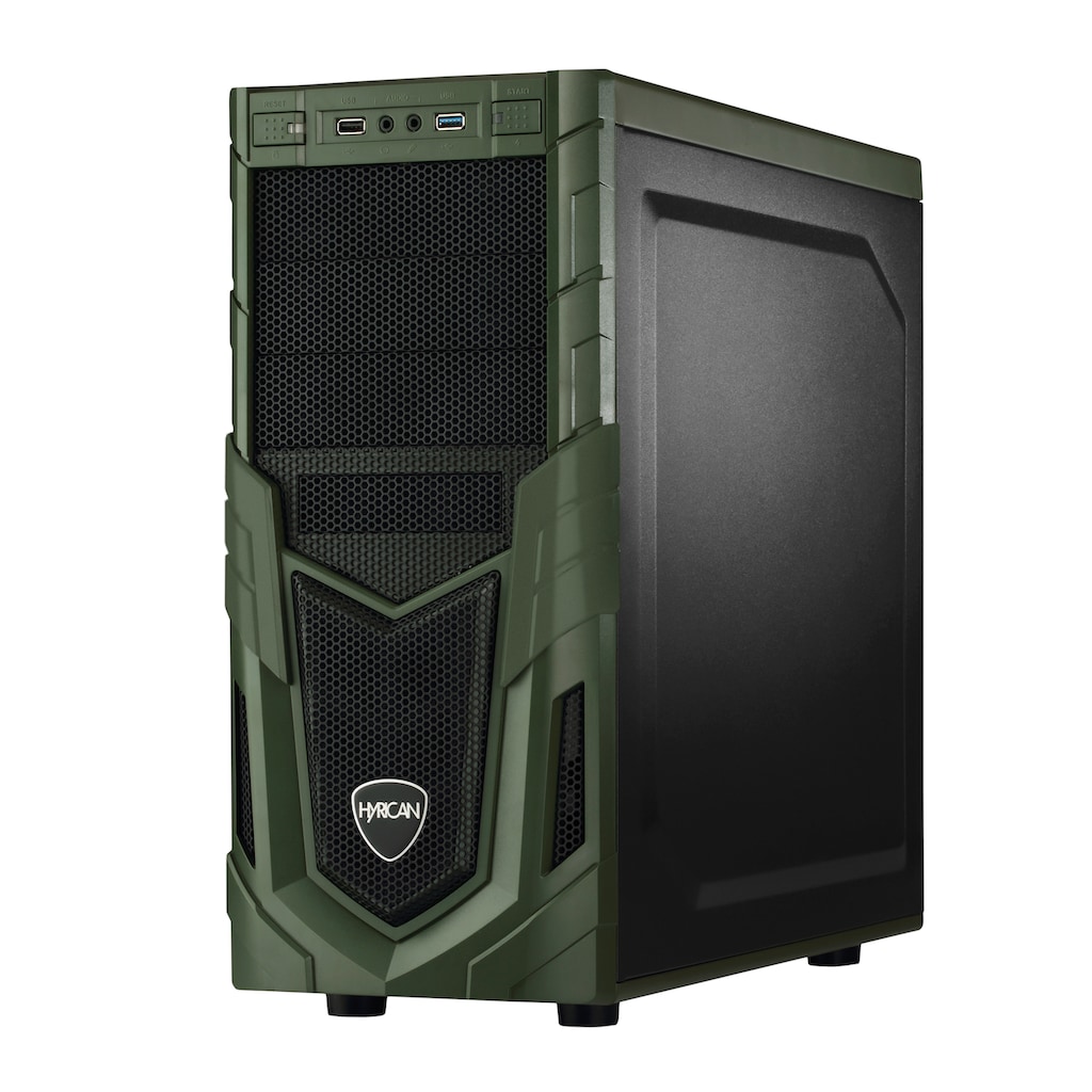 Hyrican Gaming-PC-Komplettsystem »Military SET02084 + Philips 273V7QDSB/00 68,6cm (27")«