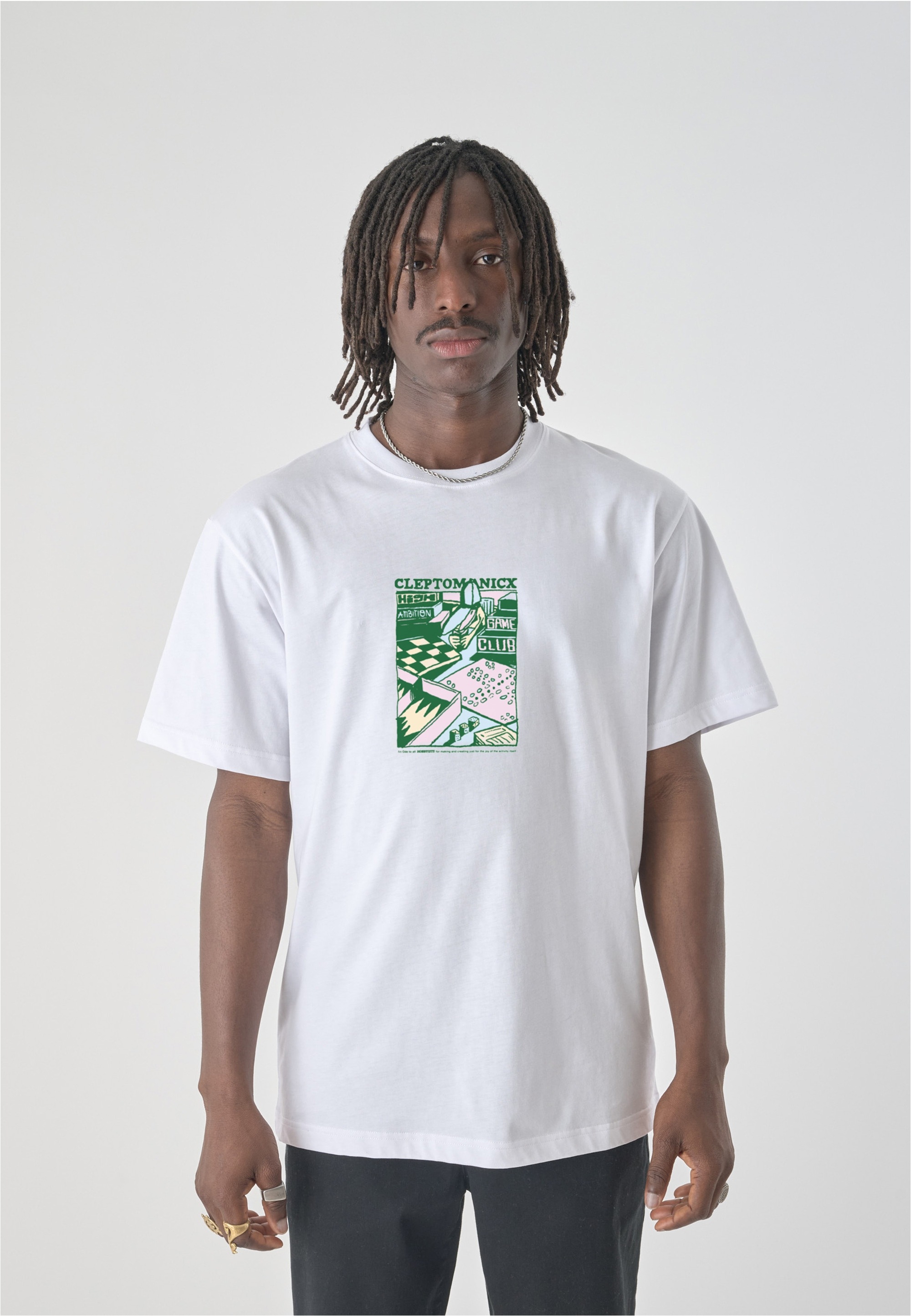 Cleptomanicx T-Shirt "Gamer" mit lässigem Frontprint