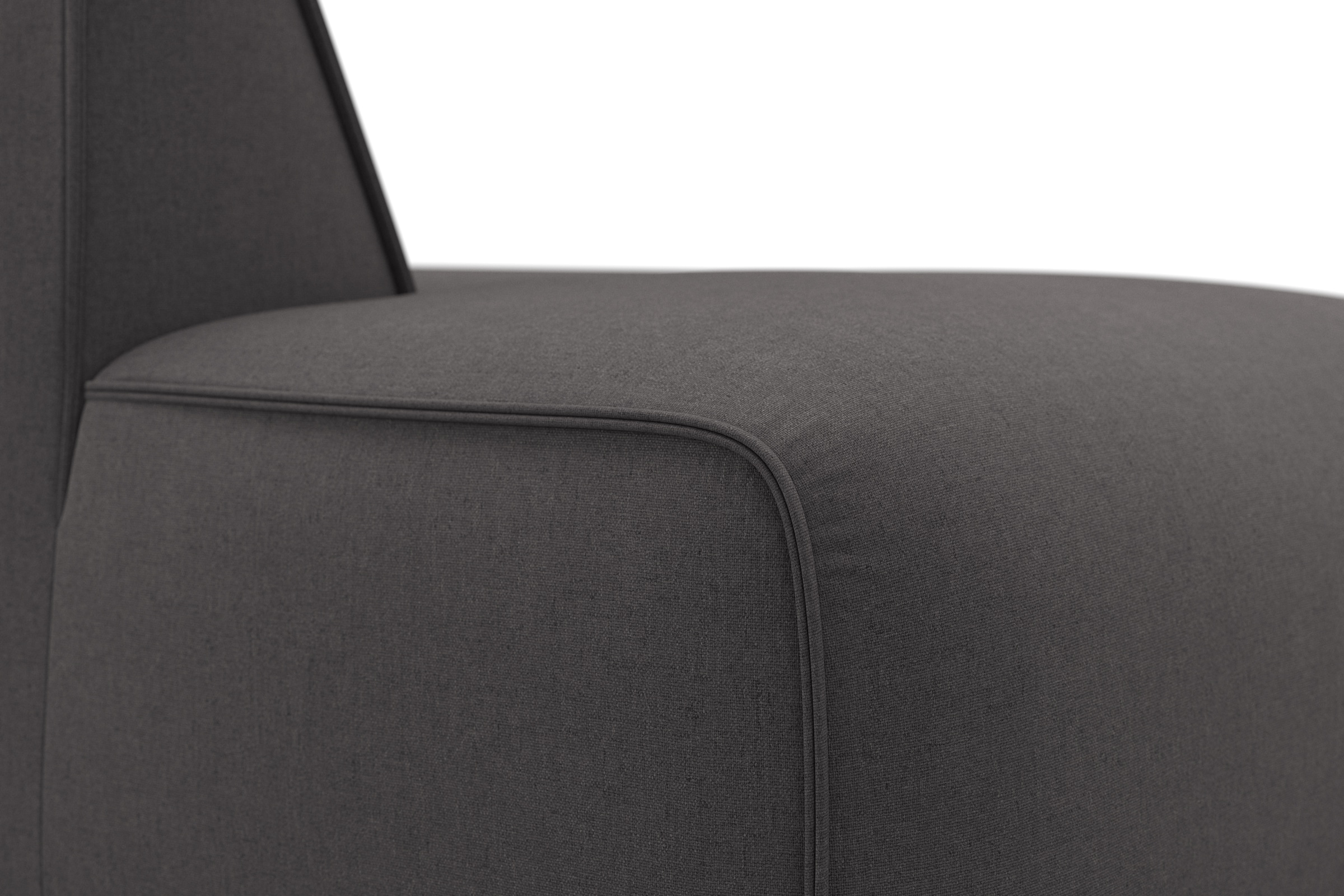 RAUM.ID Ottomane »Merid Chaiselongue, Maße B/T/H: 100/162/70 cm«, als Modul oder separat verwendbar, für individuelle Zusammenstellung