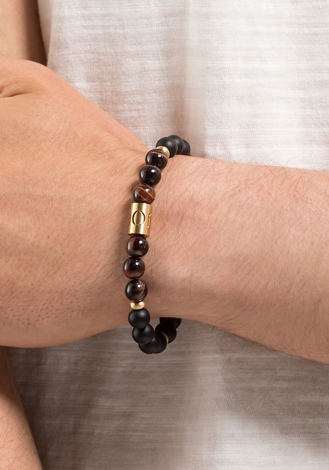 JOOP! Armband »2034754«, mit Tigerauge