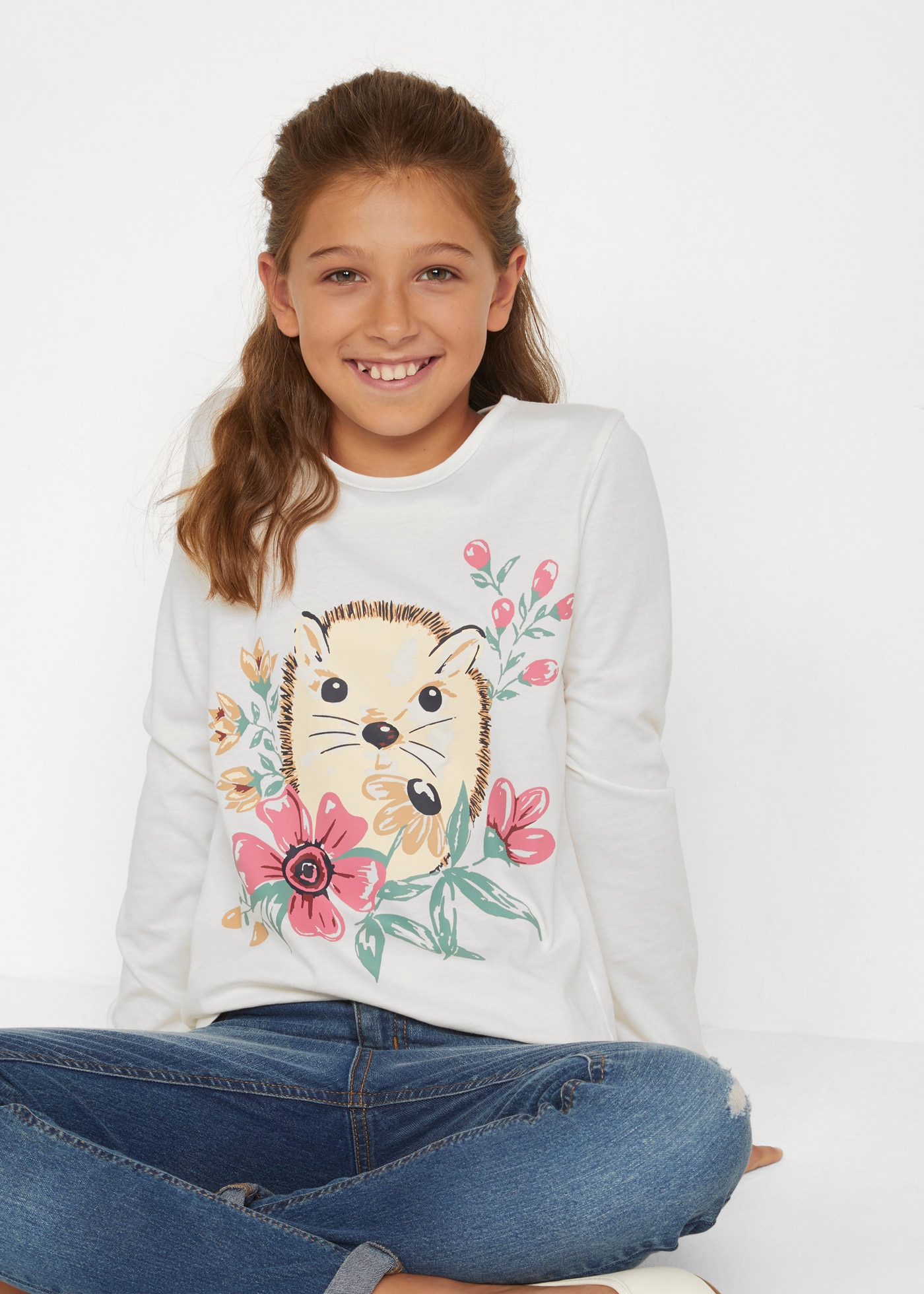 bonprix Langarmshirt Packung, 2, 2 Stk.