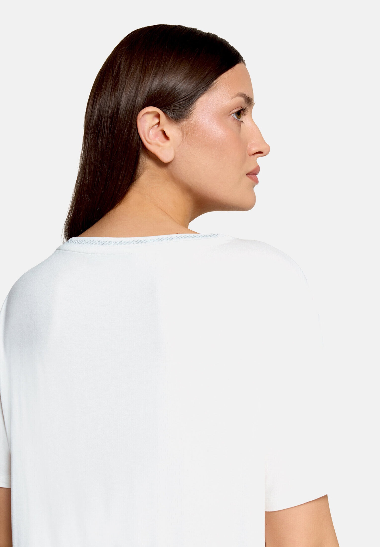 Betty Barclay Kurzarmshirt »Damen mit Rippbündchen« 1 Stk.