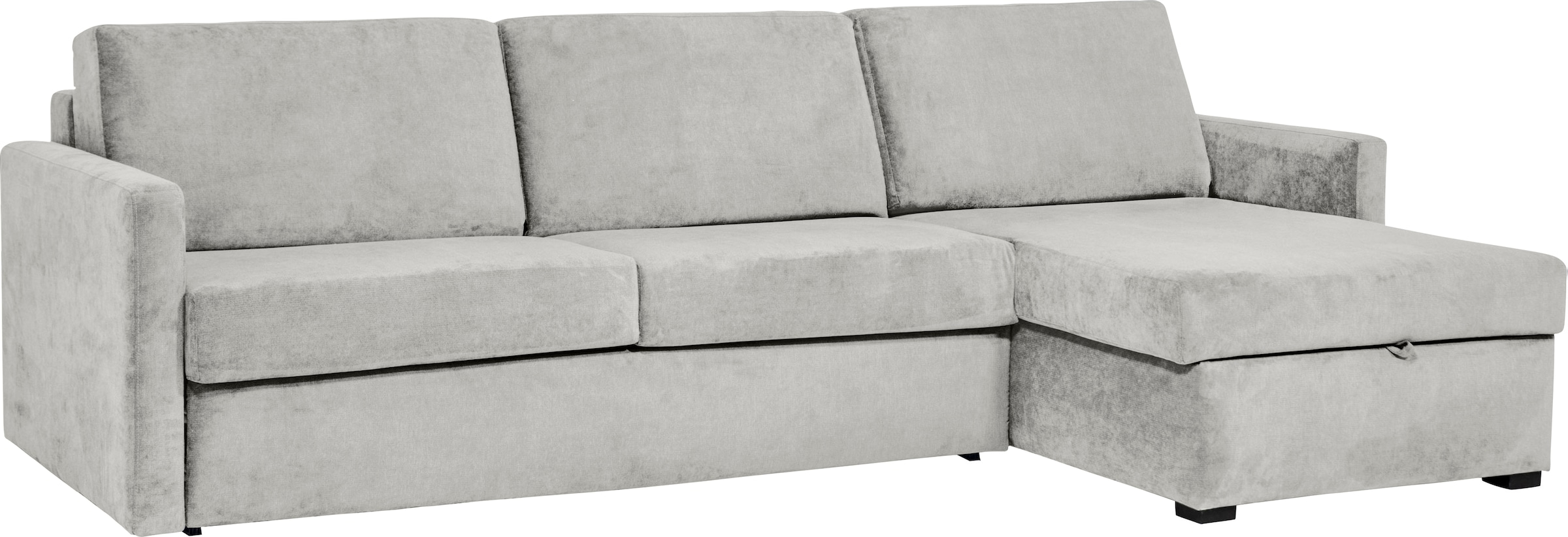 Places of Style Schlafsofa »GOLDPOINT Ecksofa 264 cm, Liegefläche (140/200cm), L-Form,«, Bettfunktion, Bonell-Federkernmatratze und Dauerschläfer-Funktion