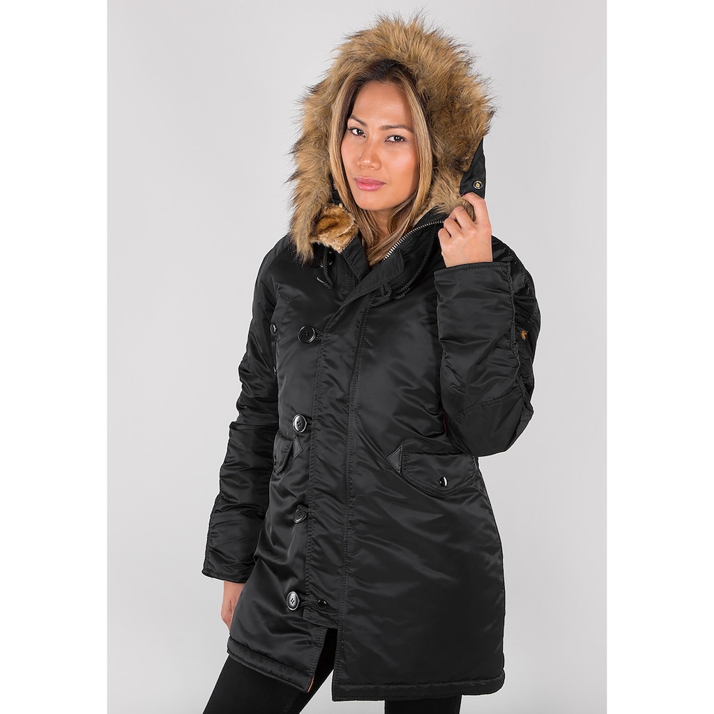 Alpha Industries Winterjacke »ALPHA INDUSTRIES Women - Parka & Winter Jackets N-3B VF 59 Wmn«