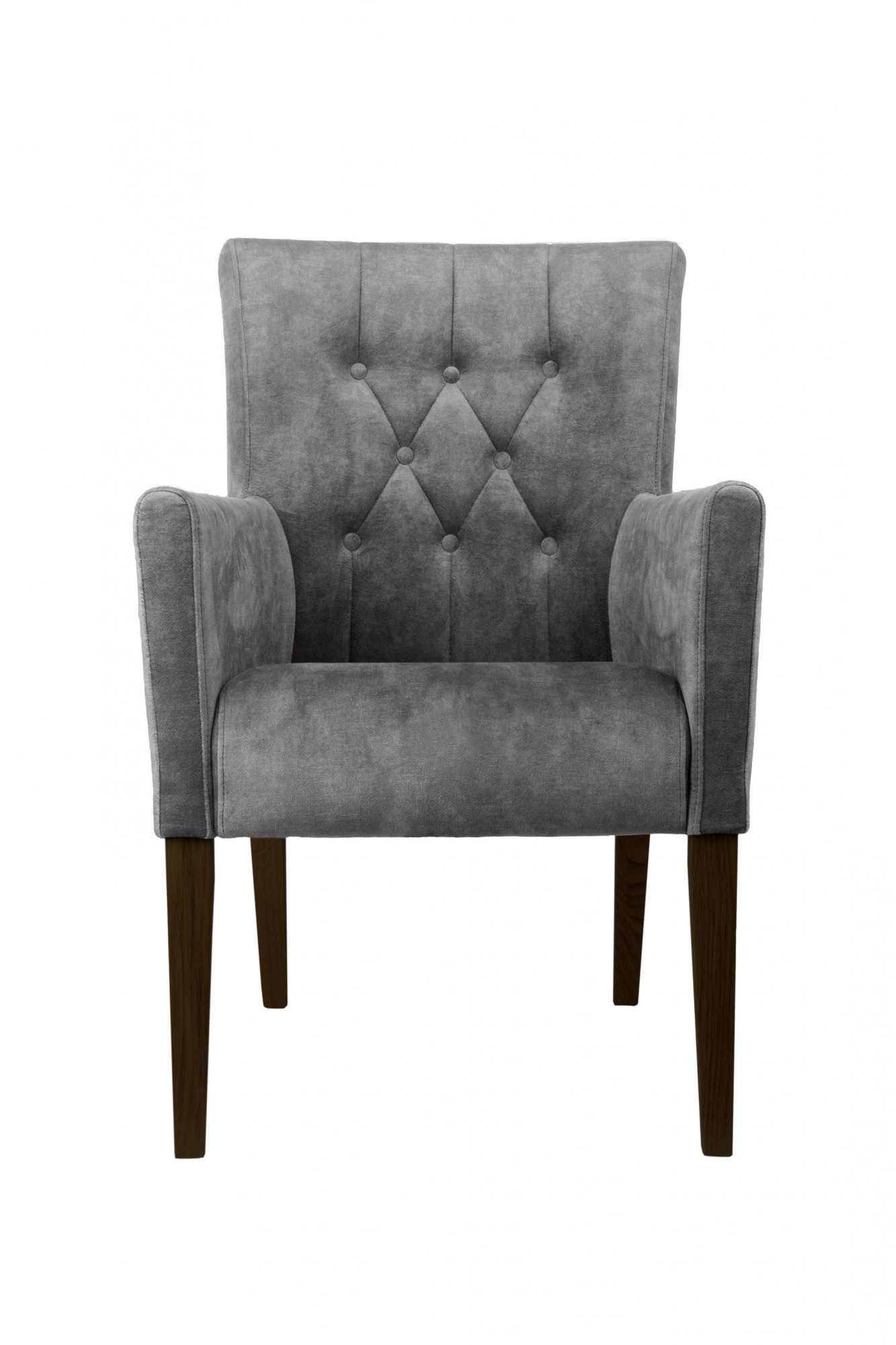 Home affaire Armlehnstuhl "Cortega Esszimmerstuhl mit Knopfheftung" () 1 St günstig online kaufen