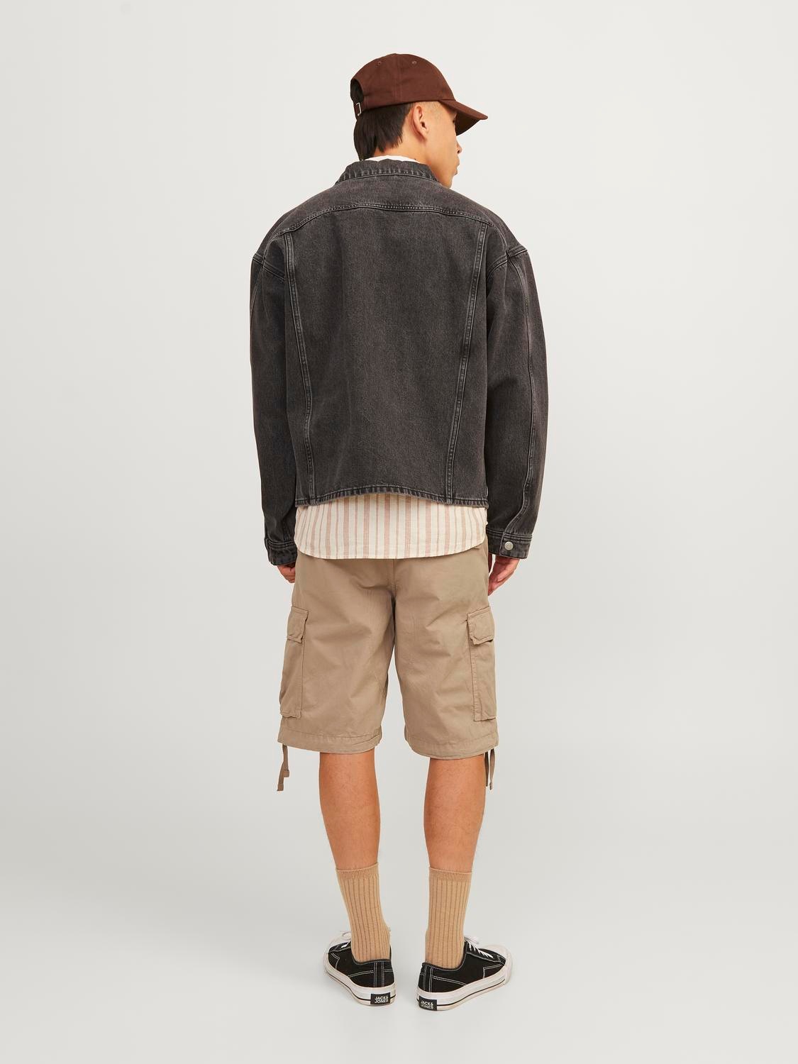 Jack & Jones Cargohose »JPSTCOLE TUCKER CARGO SHORTS LNG SN«