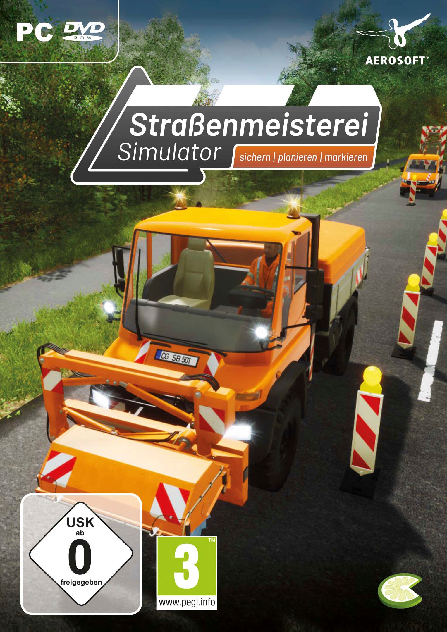 Spielesoftware »Straßenmeisterei Simulator«, PC