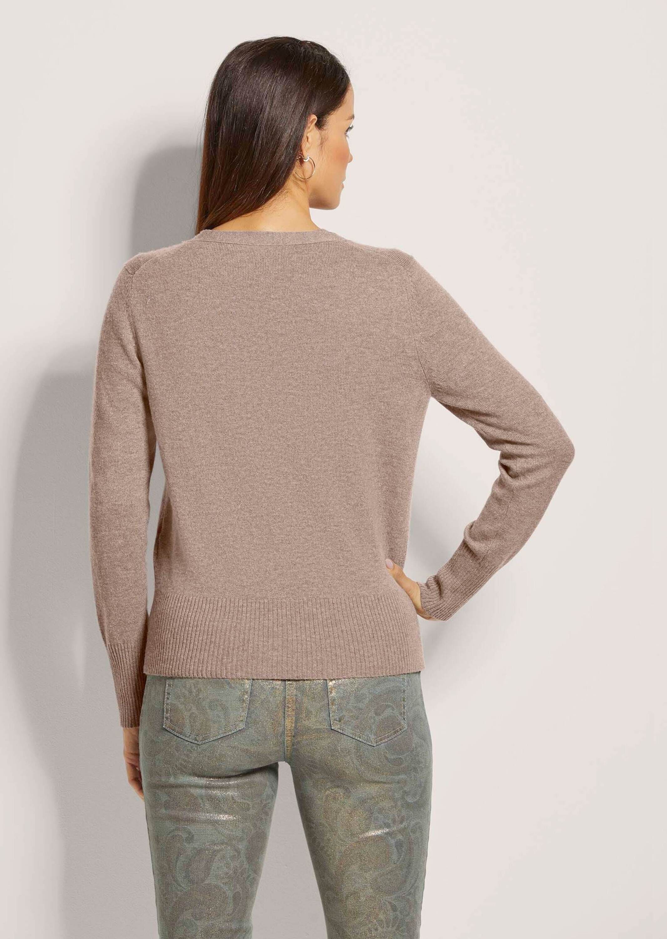 MADELEINE 2-in-1-Strickjacke »Twinset Elegantes Twinset aus Schurwolle-Kaschmir«