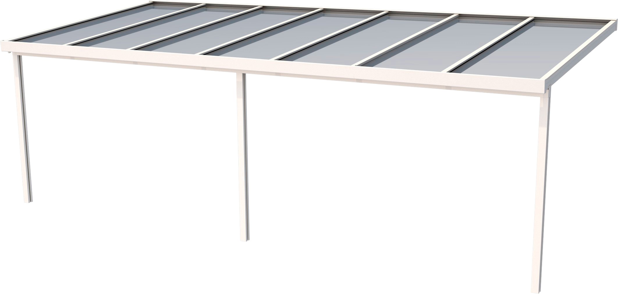 GUTTA Terrassendach »Premium«, BxT: 712x306 cm, Dach Polycarbonat klar