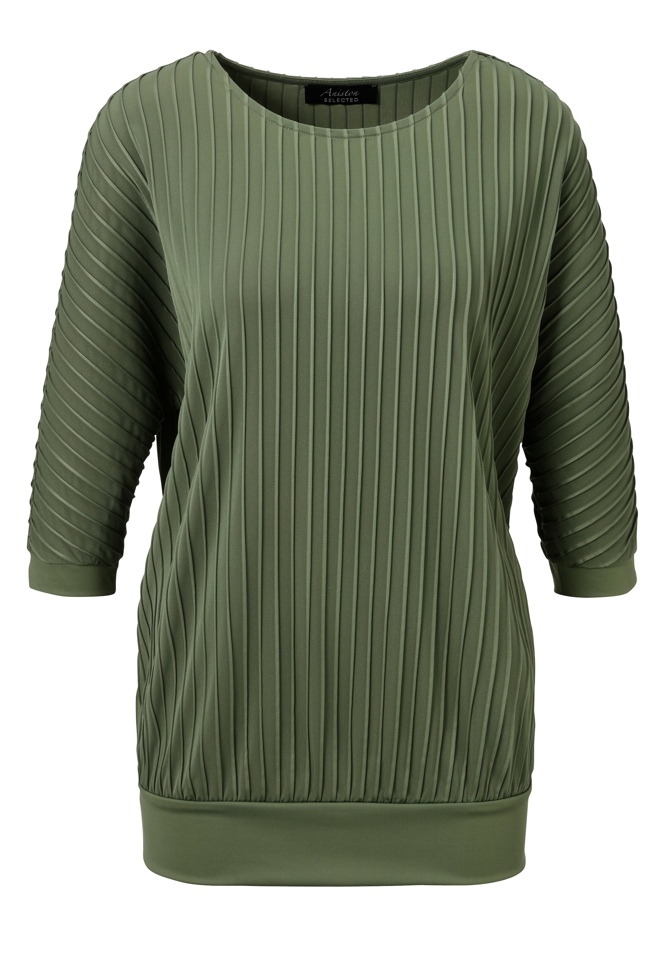 Aniston SELECTED Fledermausshirt, mit moderner Oberflächenstruktur - NEUE KOLLEKTION