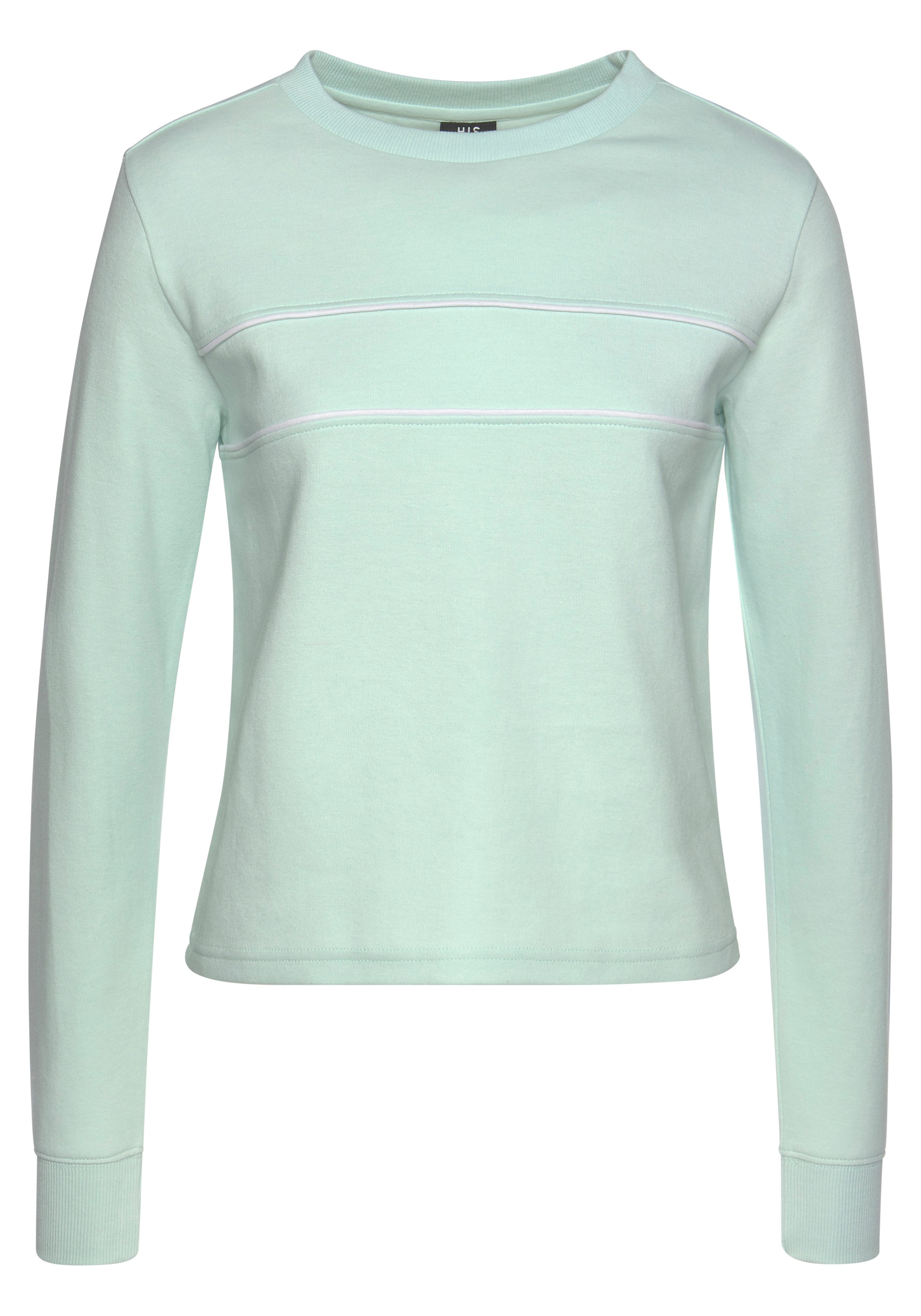 H.I.S Sweatshirt, mit Piping, Loungeanzug