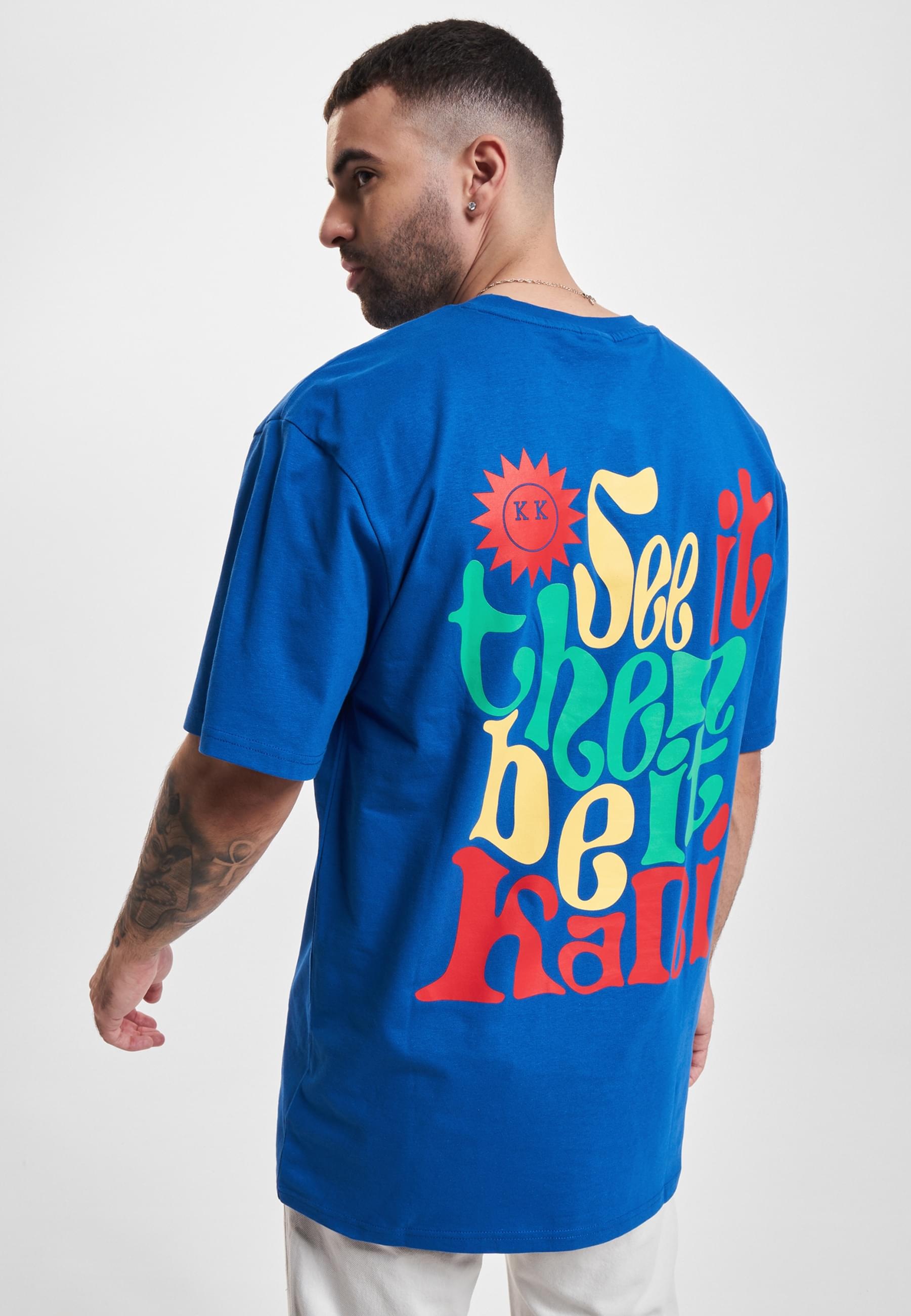 Karl Kani T-Shirt »Karl Kani Herren KM232-032-1 KK Small Signature Print Tee«, (1 tlg.)