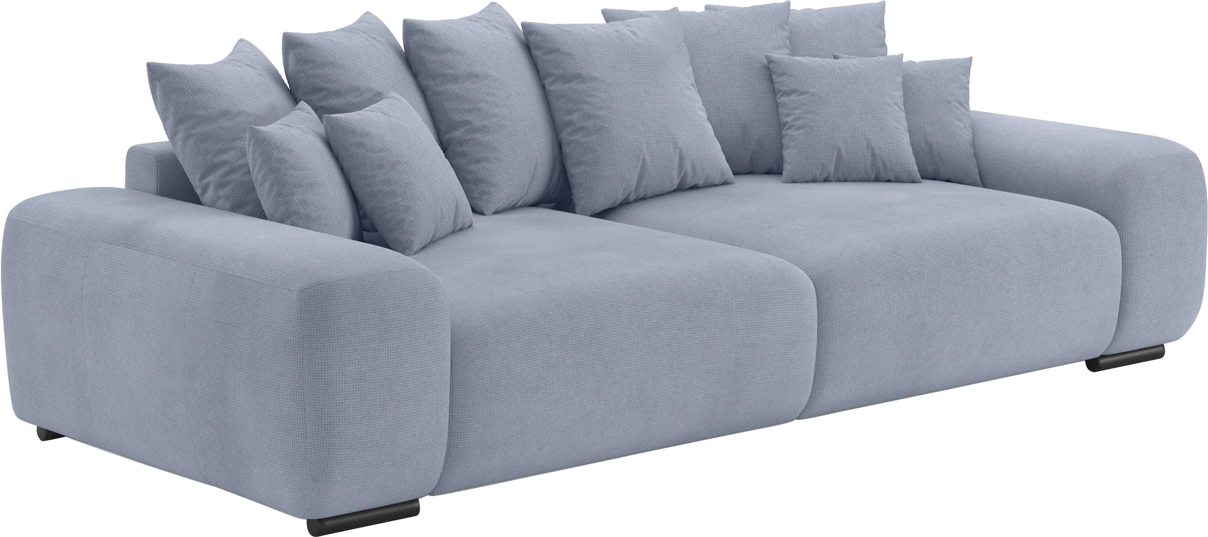 Home affaire Big-Sofa "Sundance, B/T 302/137 cm", Dauerschläfer mit Hygiene-Topper und Transporttasche