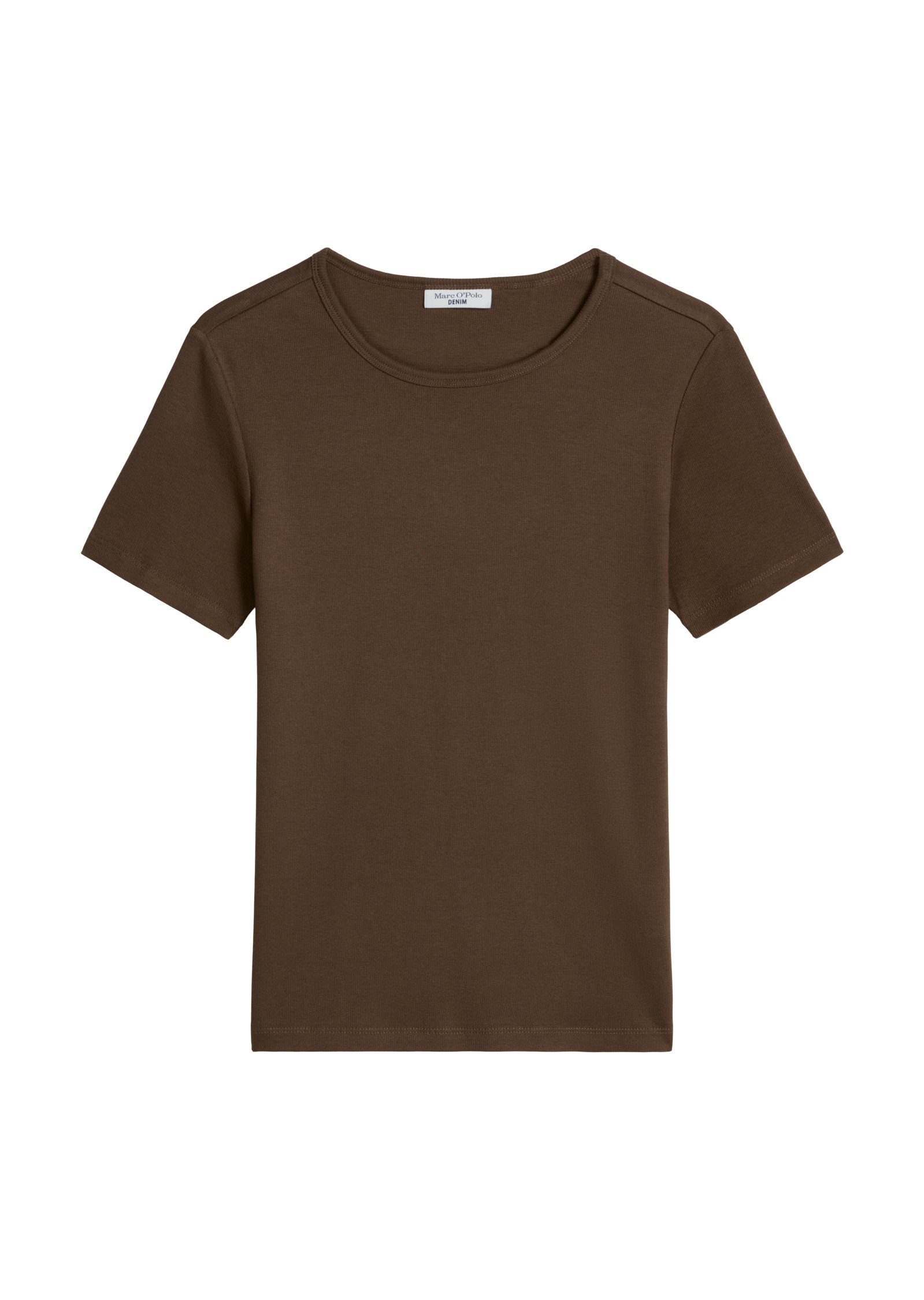 Marc O'Polo DENIM T-Shirt »aus weichem Rippjersey«