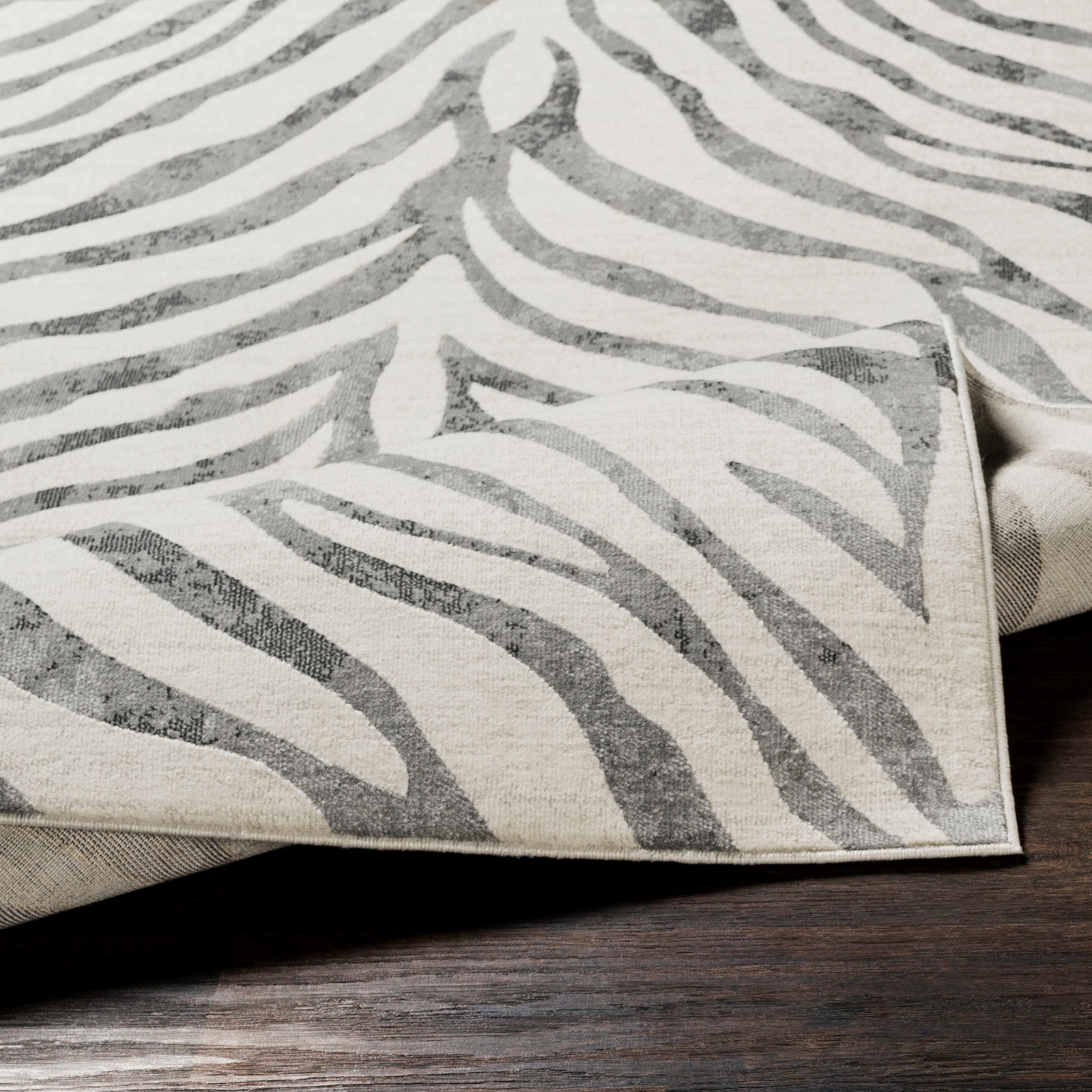 Livabliss Teppich »LUANDA«, rechteckig, 11 mm Höhe, Skandinavischer Teppich, Boho Wohnzimmerteppich/Läufer im Zebra Muster
