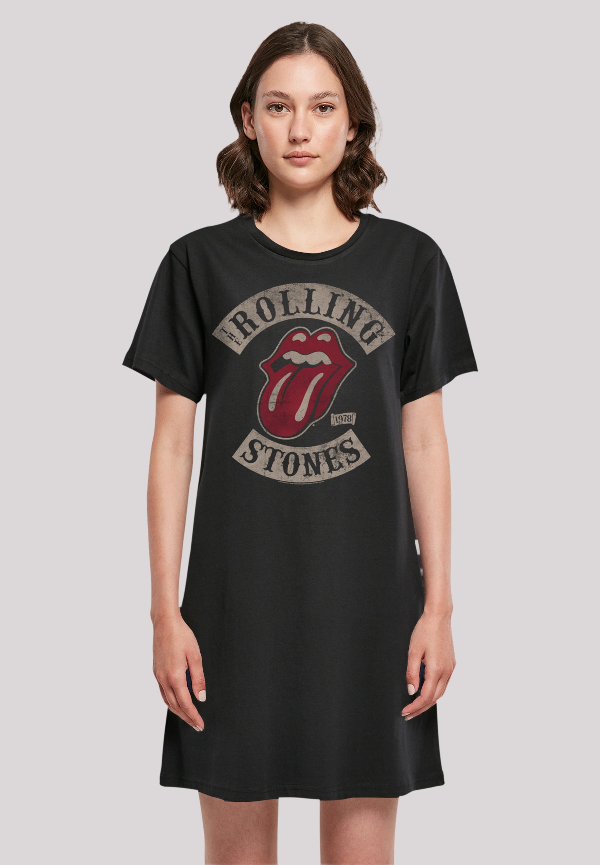 F4NT4STIC Shirtkleid "The Rolling Stones Tour 78 Vector" Ohne Taschen Premi günstig online kaufen