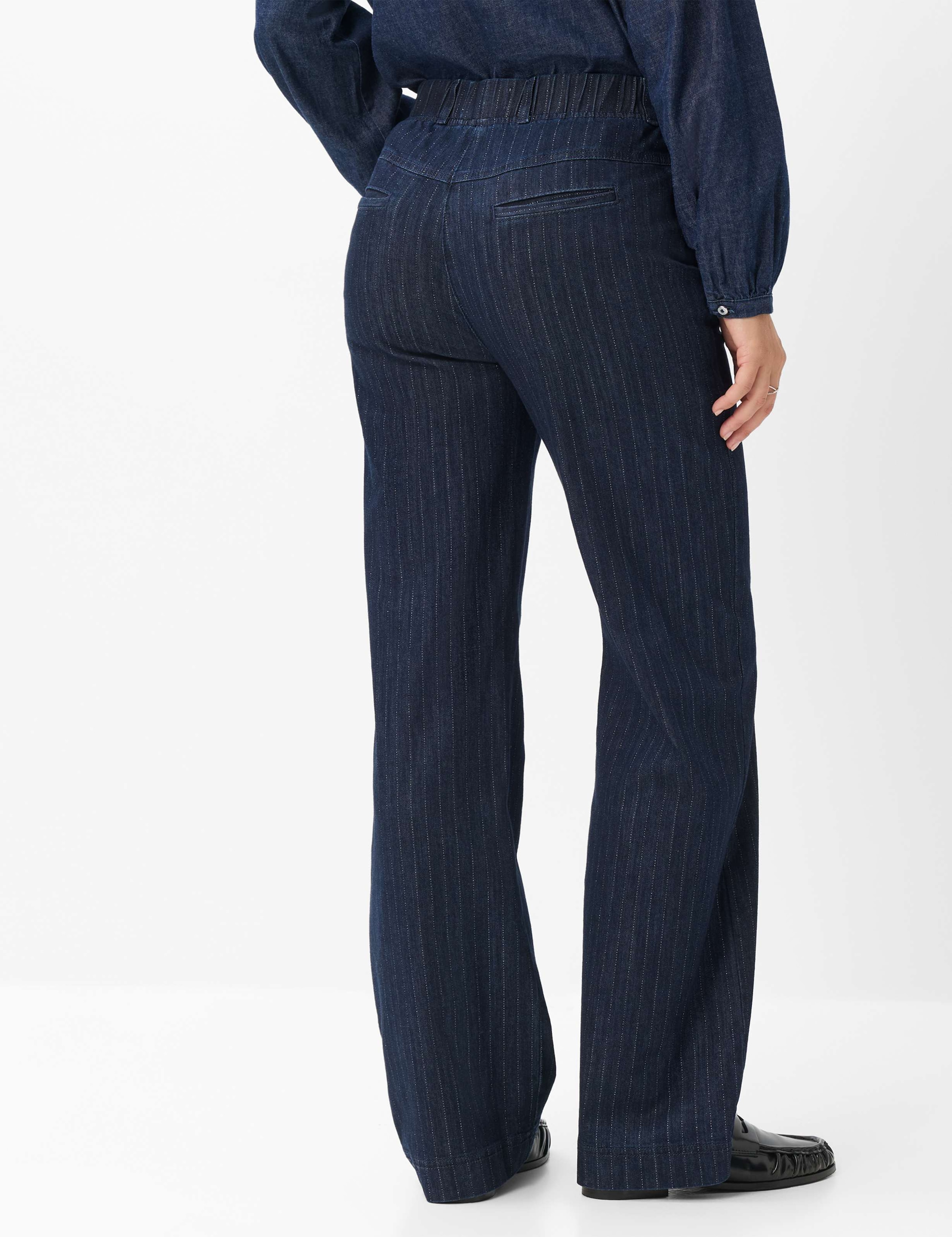 RAPHAELA by BRAX Bequeme Jeans »Style PAM FLARED« Denim: Marlenehose im Slim Fit
