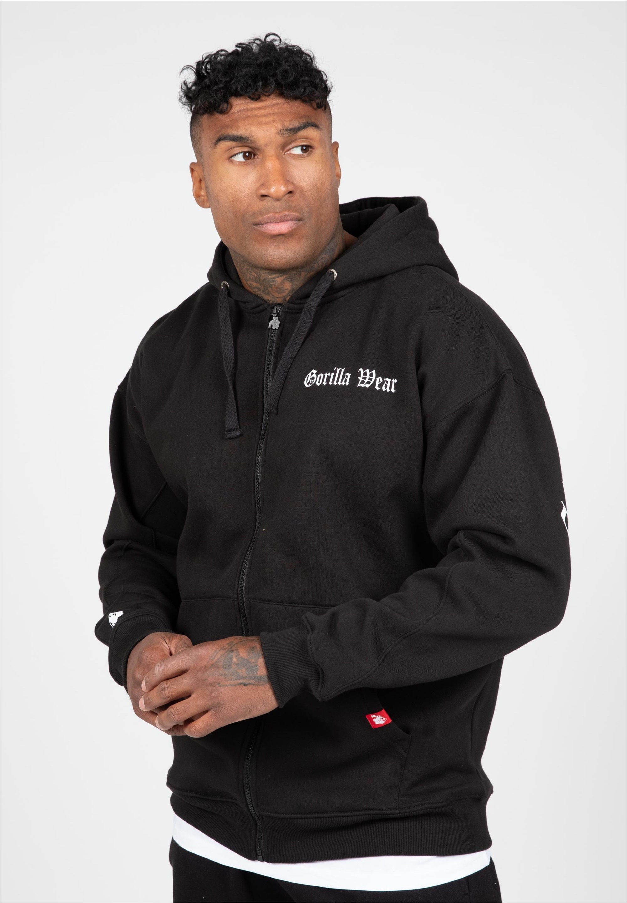 Gorilla Wear Sweatshirt , mit verstellbarer Kapuze
