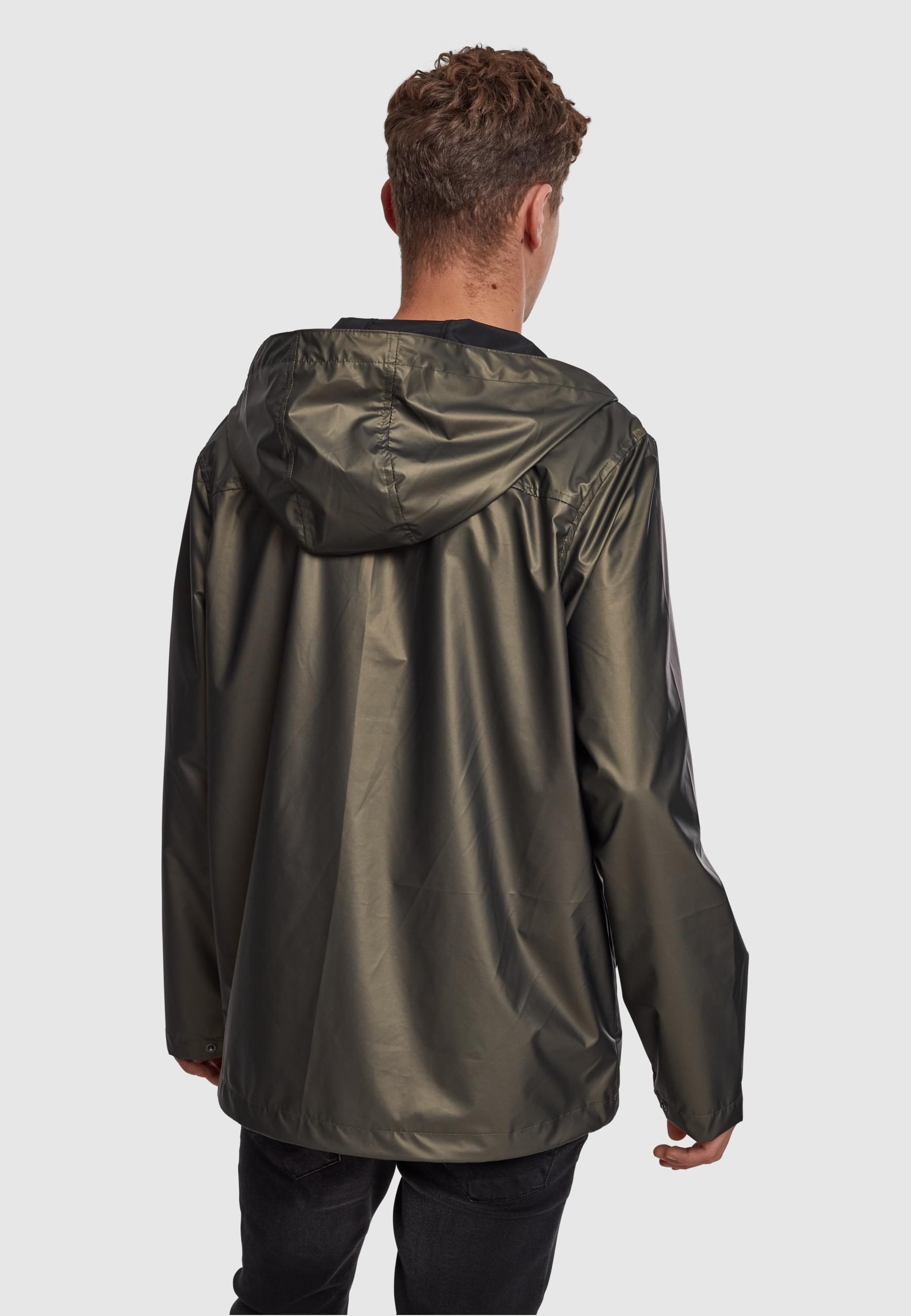 URBAN CLASSICS Allwetterjacke »Urban Classics Herren Light Pull Over Jacket«, (1 St.), mit Kapuze