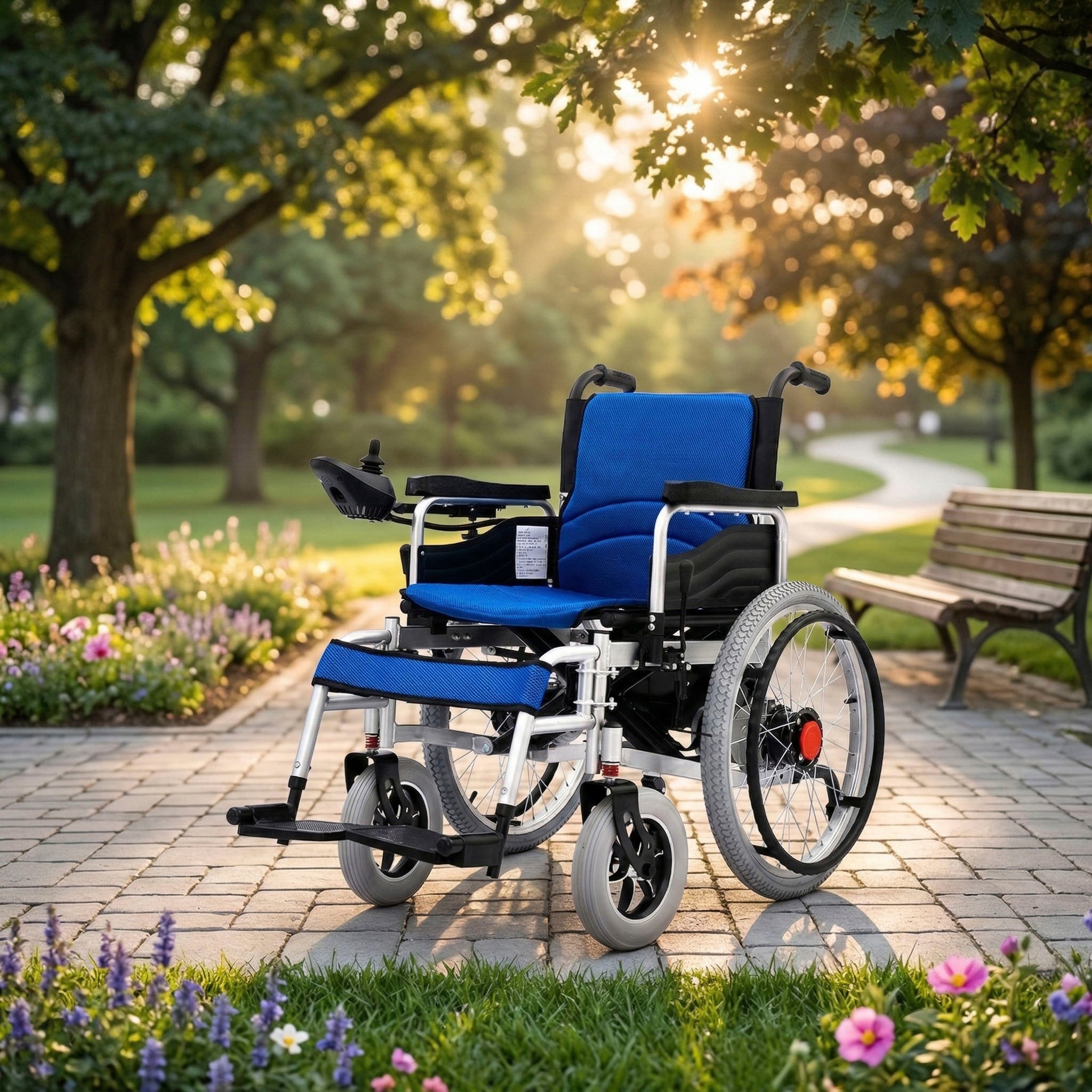 ECONELO Elektromobil »E-Rollstuhl Faltbar 250Wx2« 6 km/h