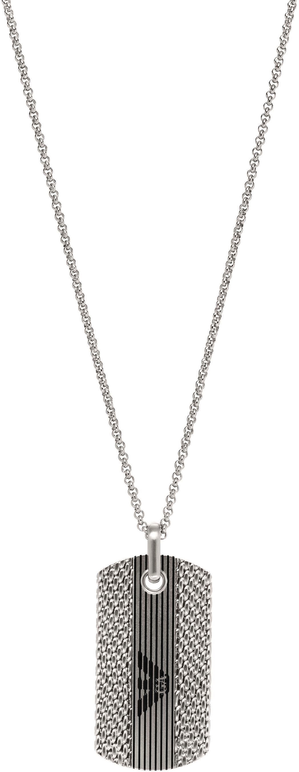 Emporio Armani Kette mit Anhänger »Schmuck Geschenk Edelstahl Halskette Dog Tag, EGS3149040«