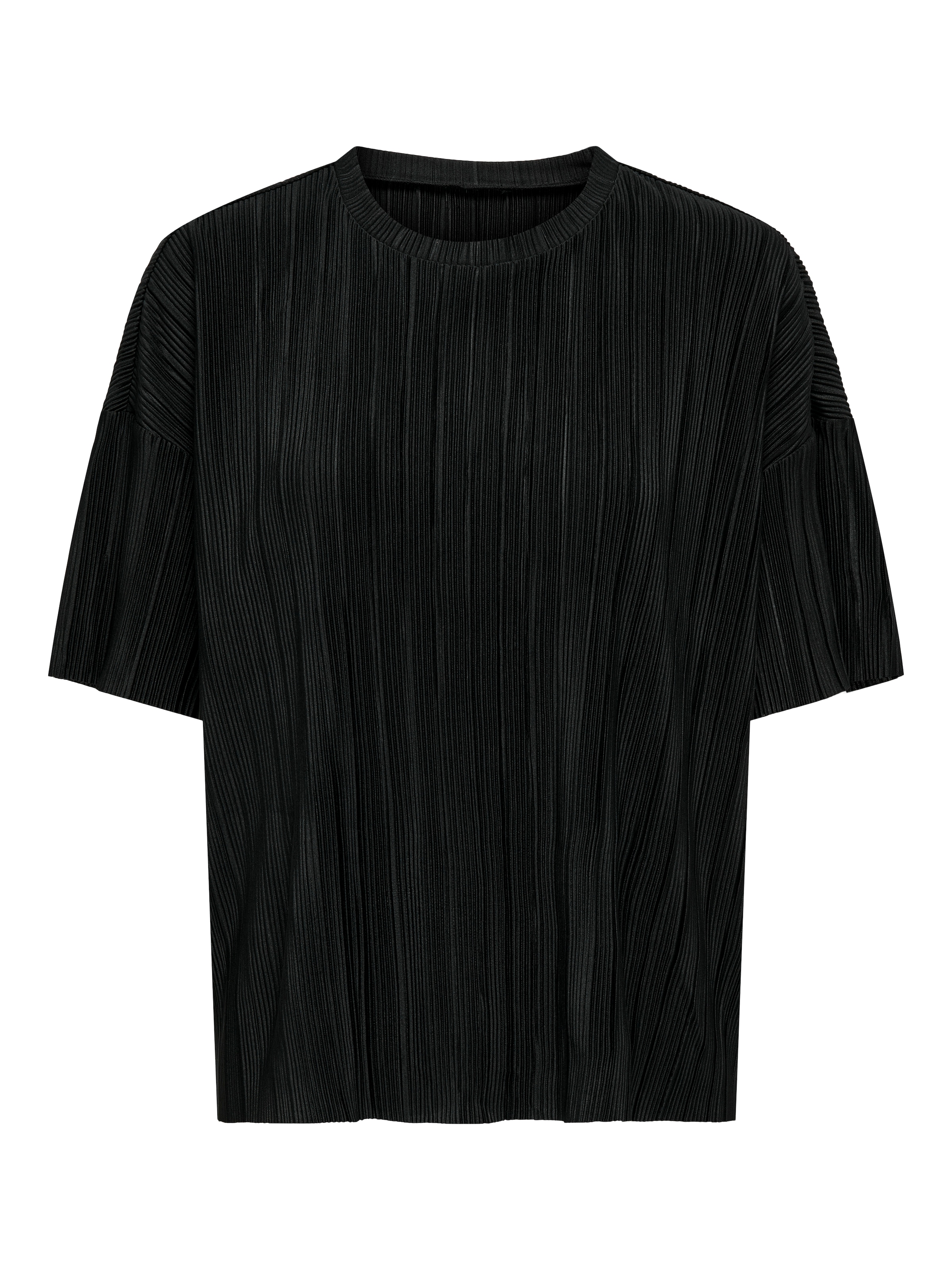 ONLY CARMAKOMA Plisseeshirt "CARRAVENNA S/S PLISSE TOP JRS NOOS" günstig online kaufen