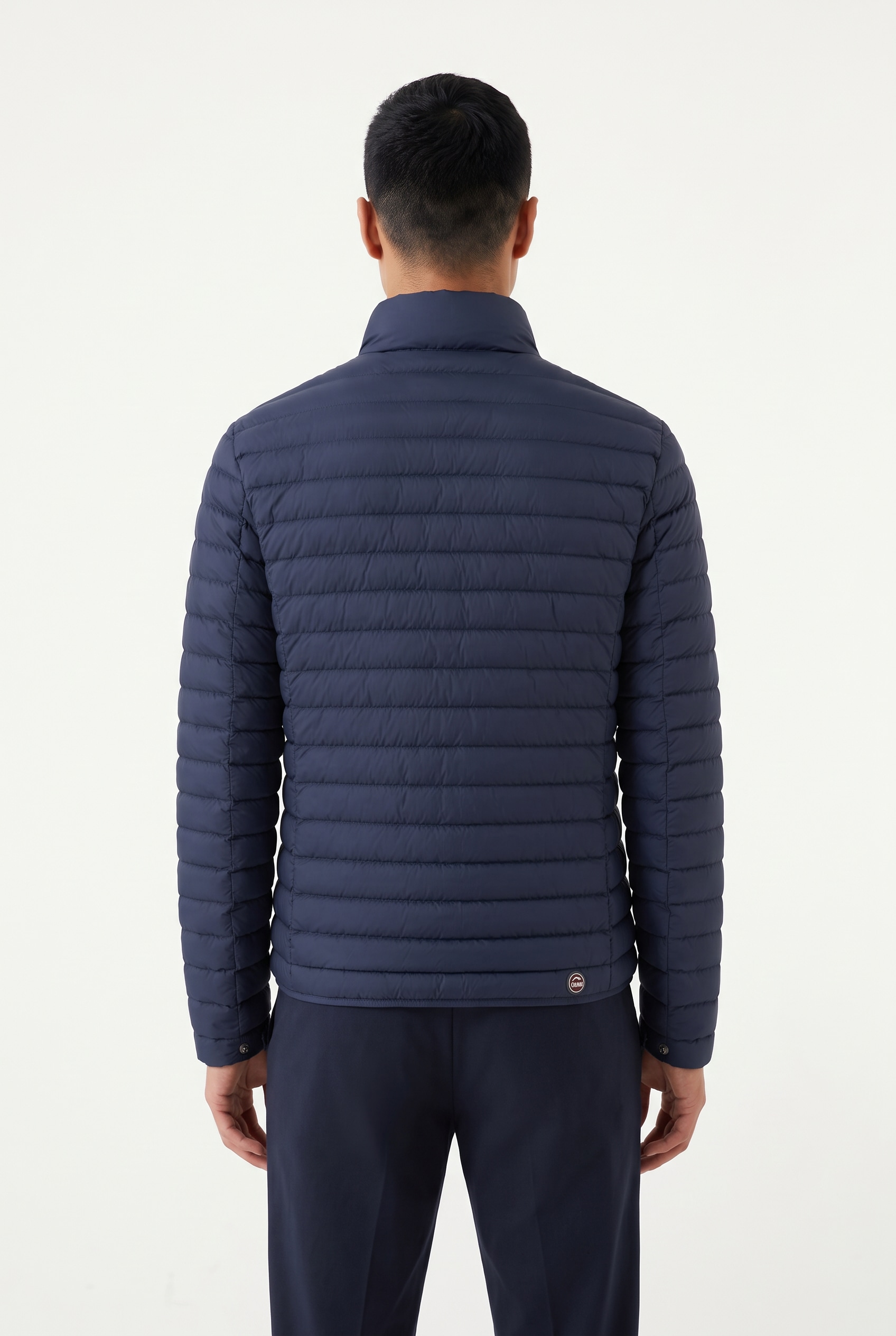 Colmar Leichtdaunenjacke ohne Kapuze Stehkragen, Regular Fit, Zwei-Wege-Reißverschluss