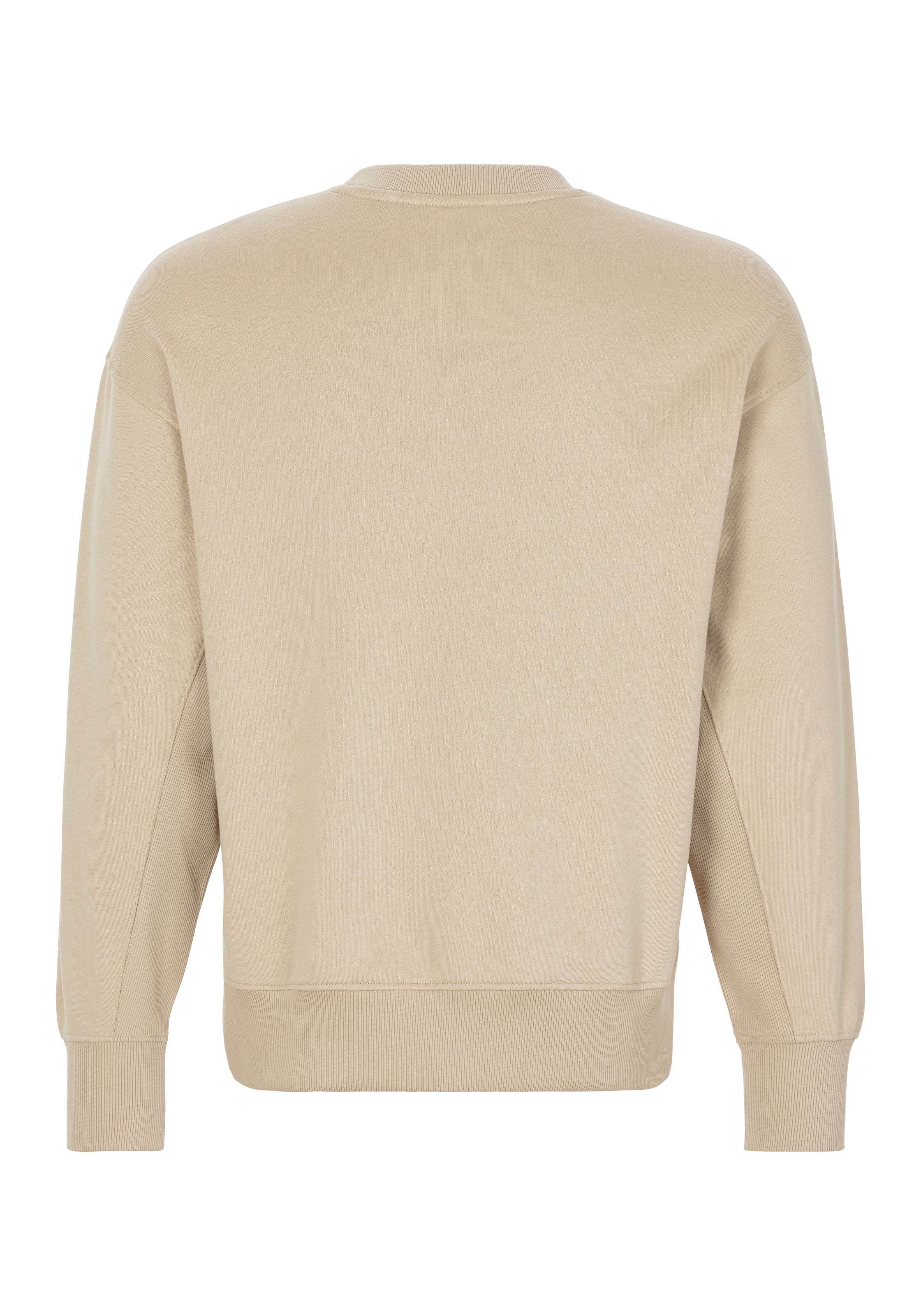 BOSS ORANGE Sweatshirt »Eteia Premium Damenmode«, mit Rippdetails, Logo