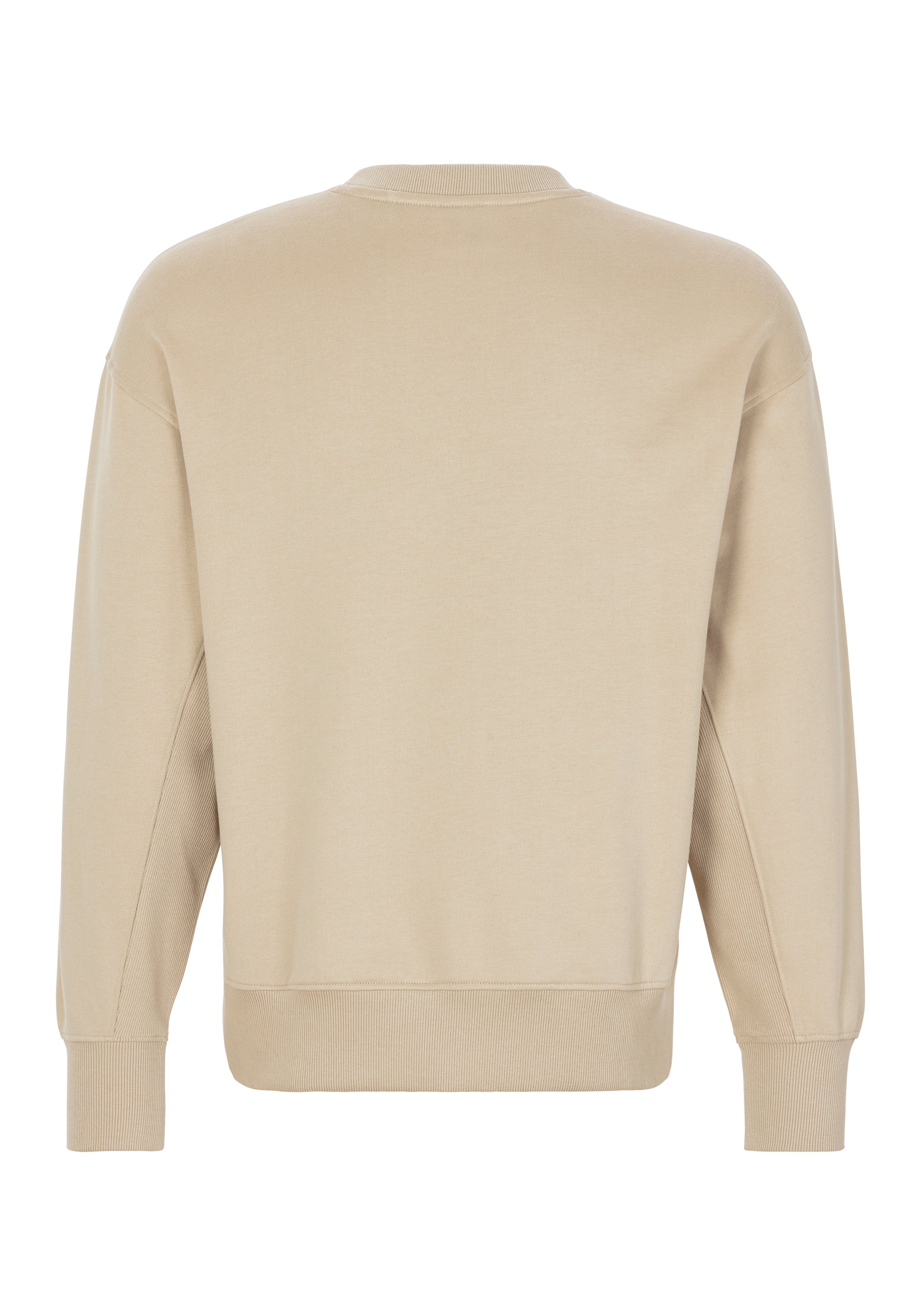 BOSS ORANGE Sweatshirt "Eteia Premium Damenmode" mit Rippdetails, Logo günstig online kaufen