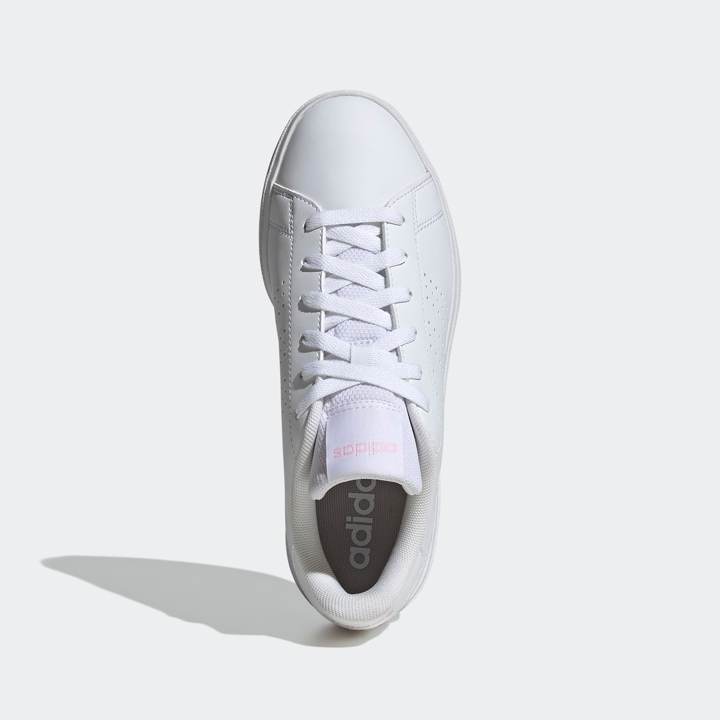 Sneaker ADIDAS SPORTSWEAR, Damen, Gr. 39, ftwwht, ftwwht, clpink, Synthetik, Textil, Schuhe Sneaker, inspiriert vom Design des adidas stan smith 3