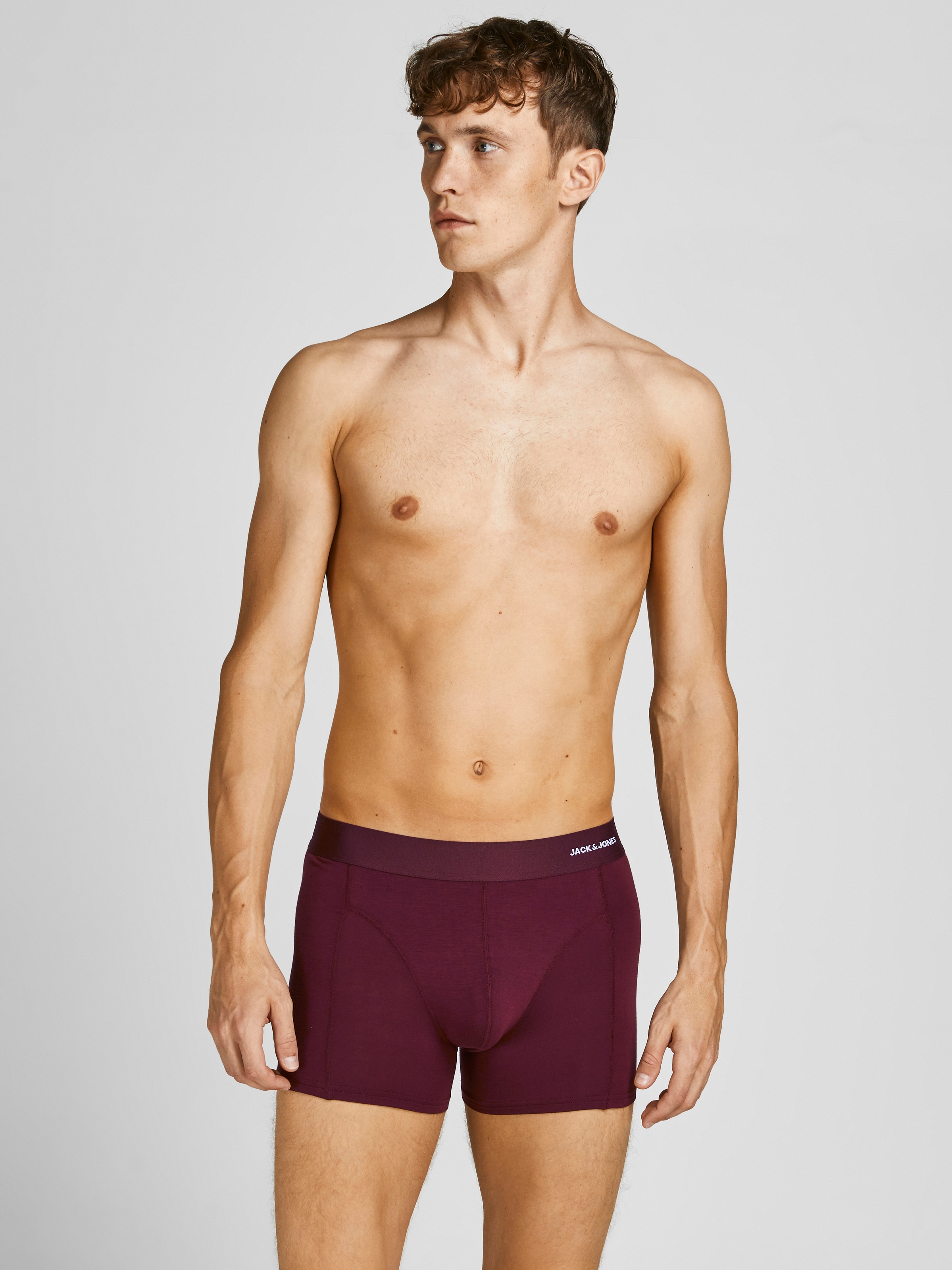 Jack & Jones Trunk »JACBASIC BAMBOO TRUNKS 3 PACK NOOS« Packung, 3 Stk.
