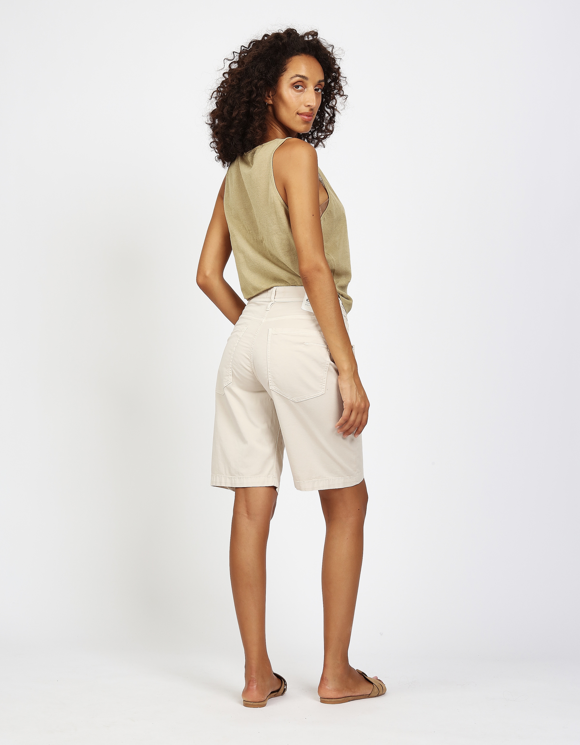 GANG Jeansshorts »94NICA WORKER SHORTS« mit Kordel